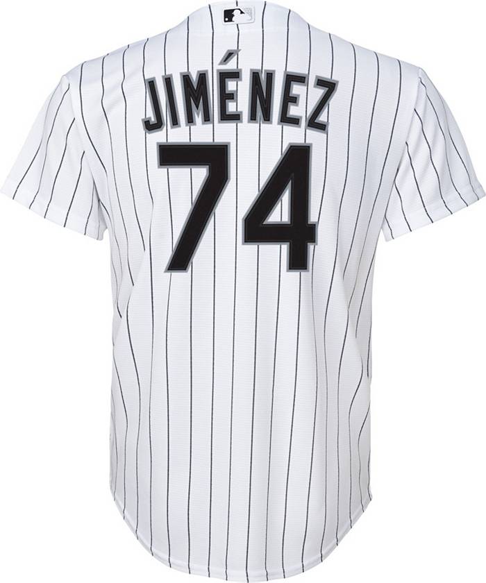 Nike Youth Chicago White Sox Eloy Jiménez #74 White Cool Base