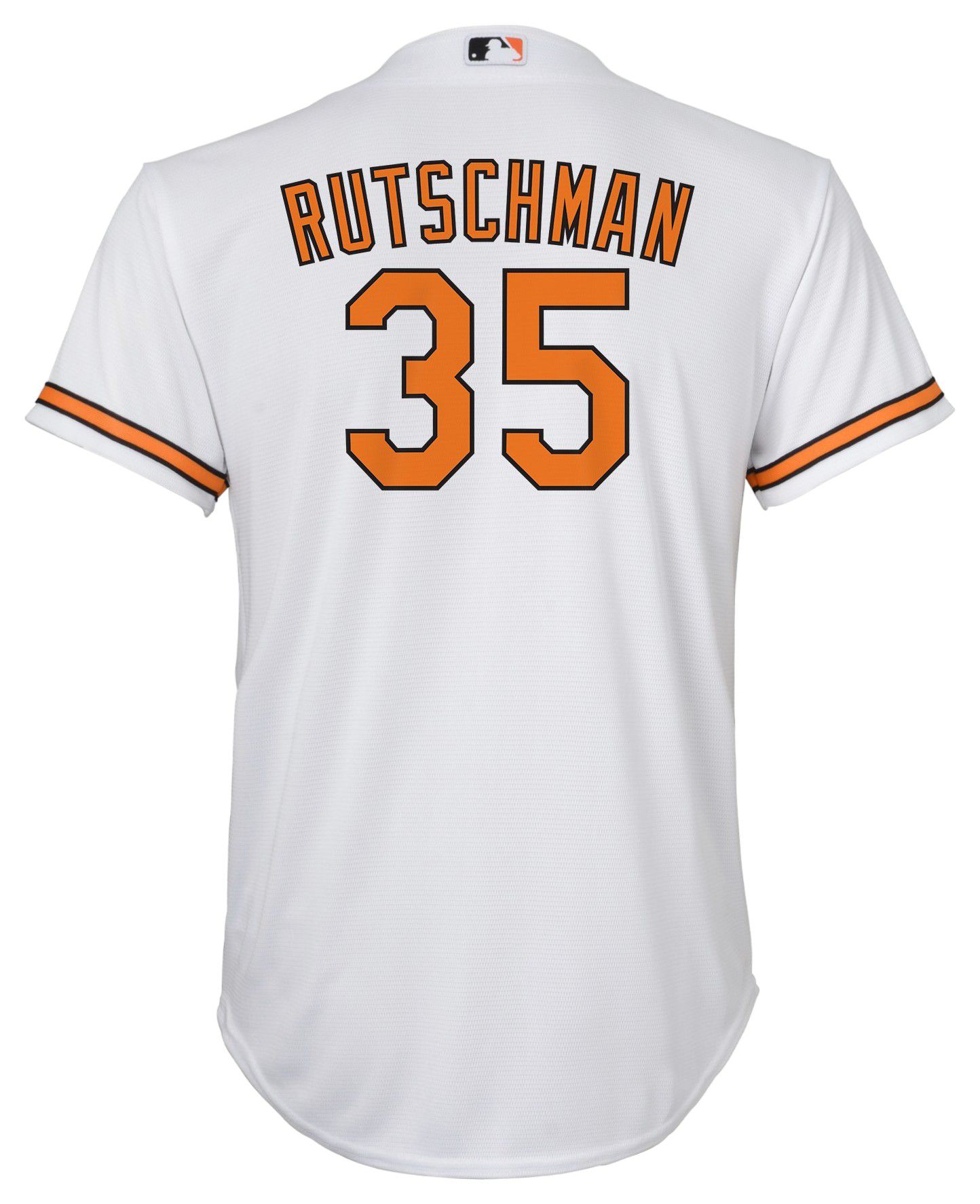 Nike Youth Baltimore Orioles Adley Rutschman #35 White Home Cool Base Jersey product image