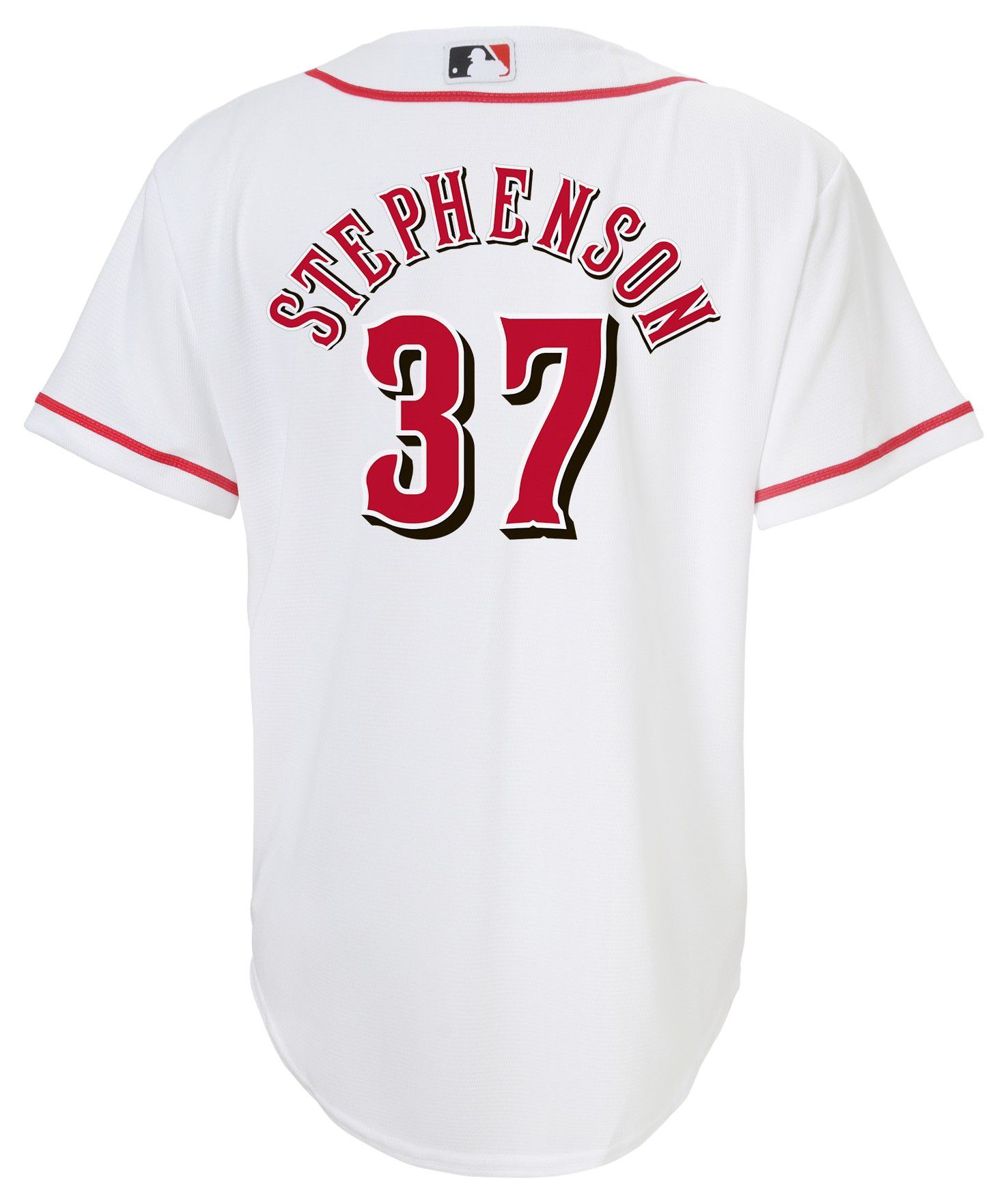 Cincinnati Reds No37 Tyler Stephenson Men's Nike White Home 2020 Authentic Player Jersey