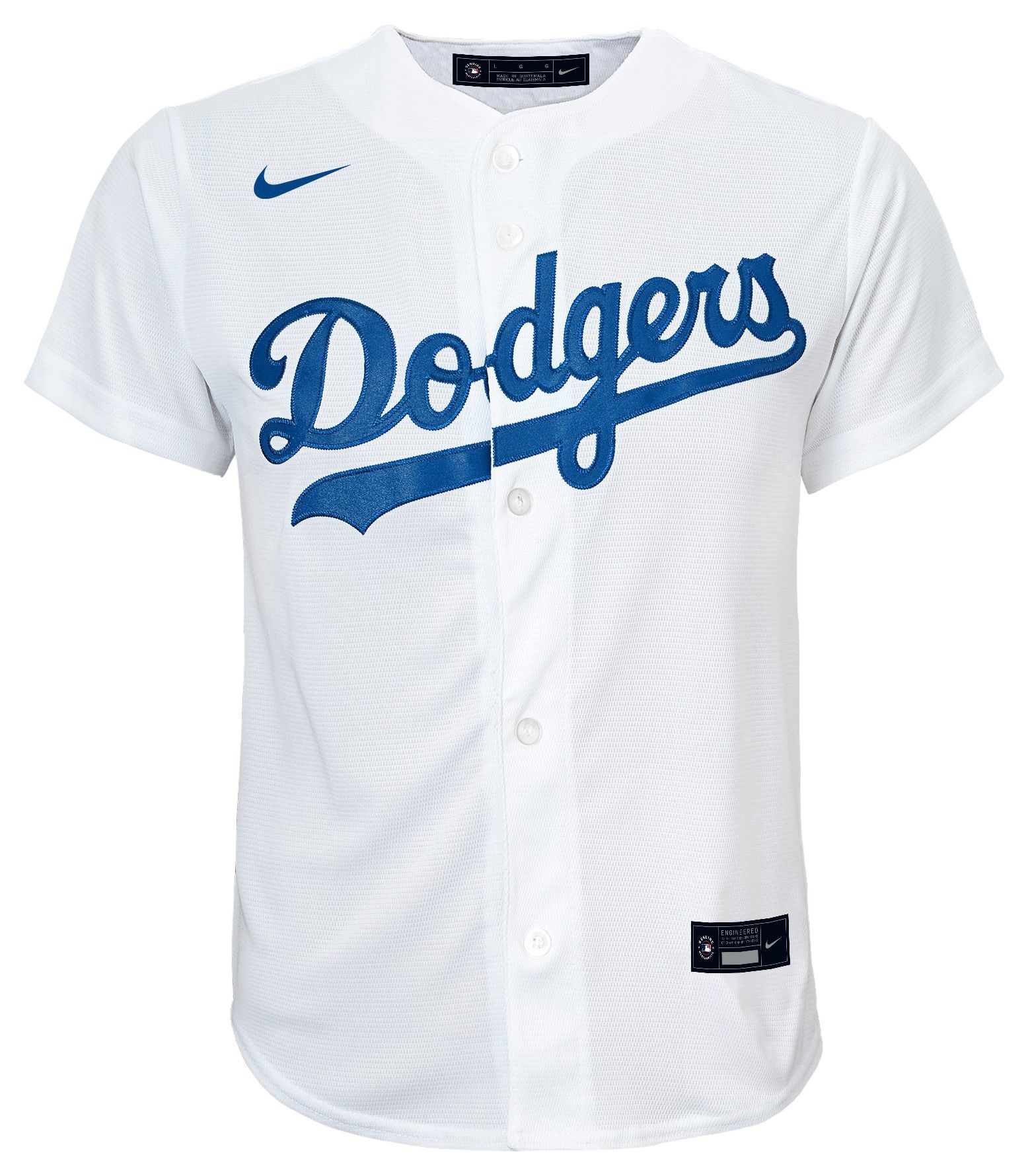 Nike Youth Los Angeles Dodgers Mookie Betts #50 White Home