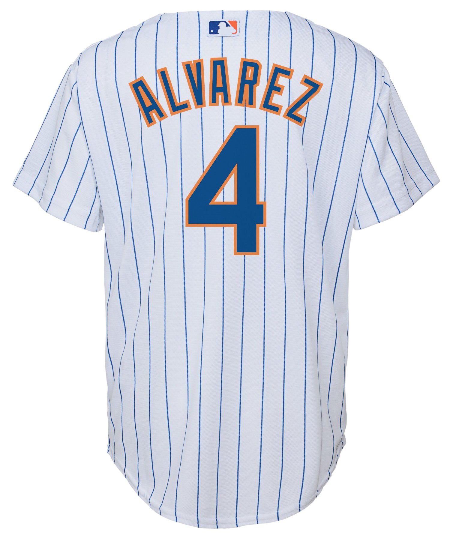 Nike Youth New York Mets Francisco Alvarez #4 White Home Cool Base Jersey product image