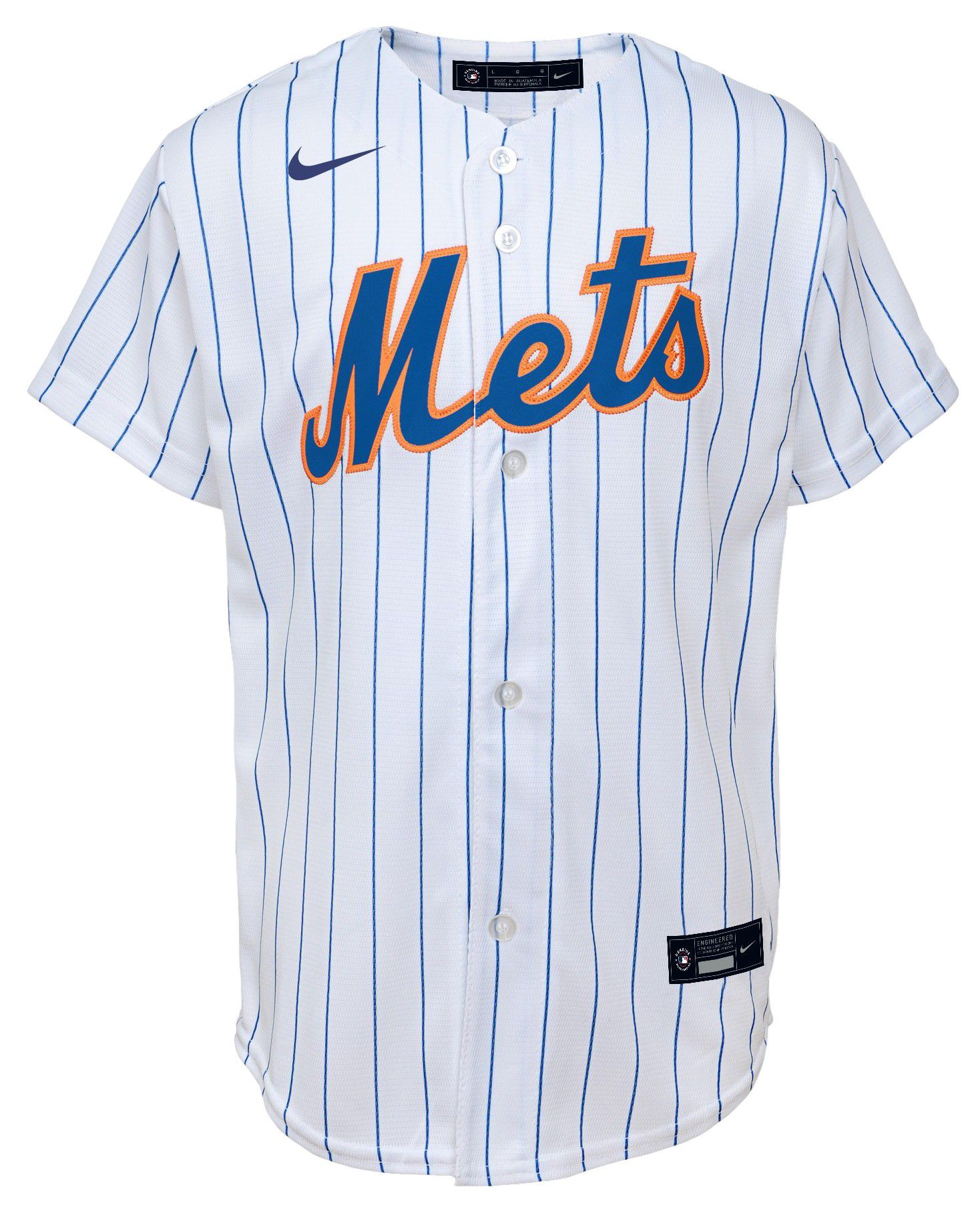 Nike Youth New York Mets Pete Alonso #20 White Home Cool Base Jersey product image