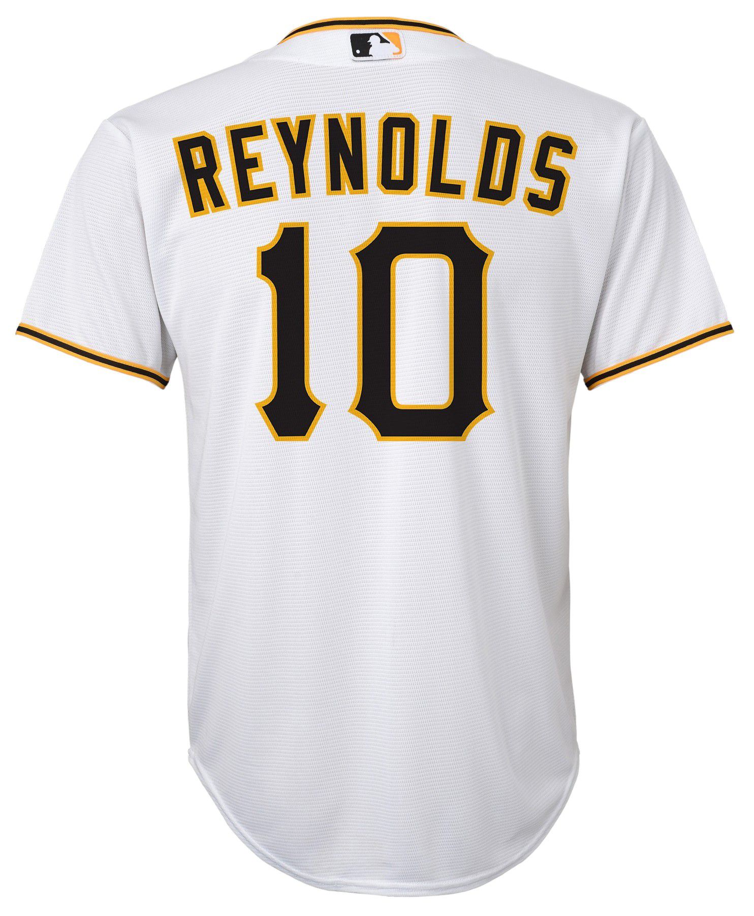 Nike Youth Pittsburgh Pirates Bryan Reynolds #10 White Home Cool Base Jersey T-Shirt product image