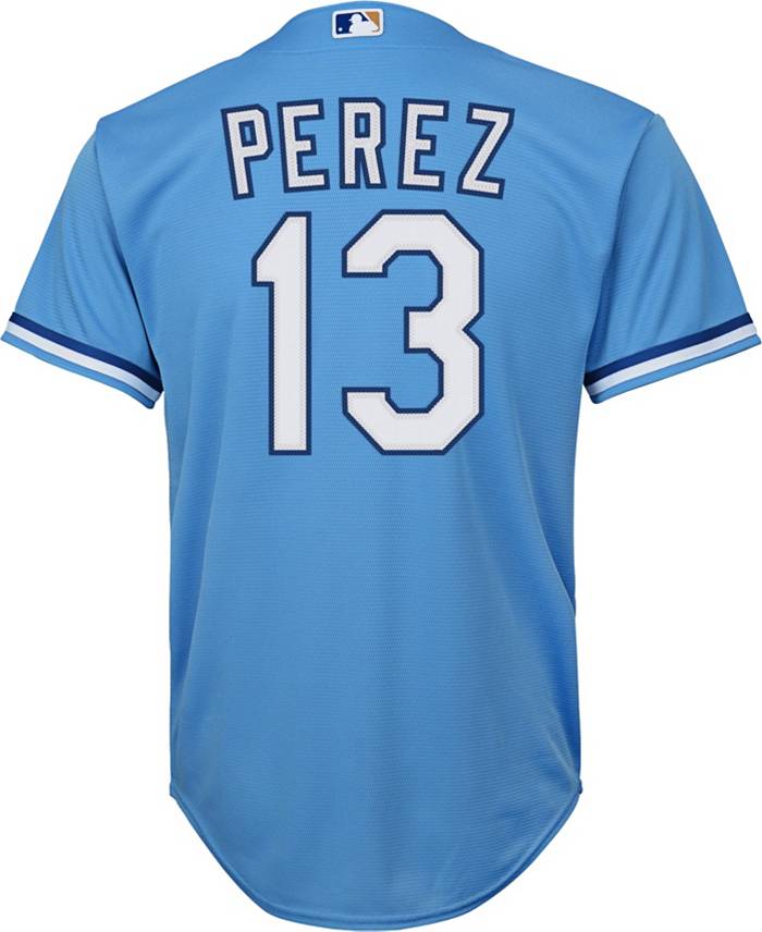 Salvador Perez #13 Kansas City Royals Baseball jersey Size L.
