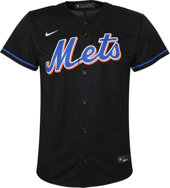 Nike Youth New York Mets Kodai Senga #34 Black Alternate Nike Youth New York Mets Kodai Senga #34 Black Alternate