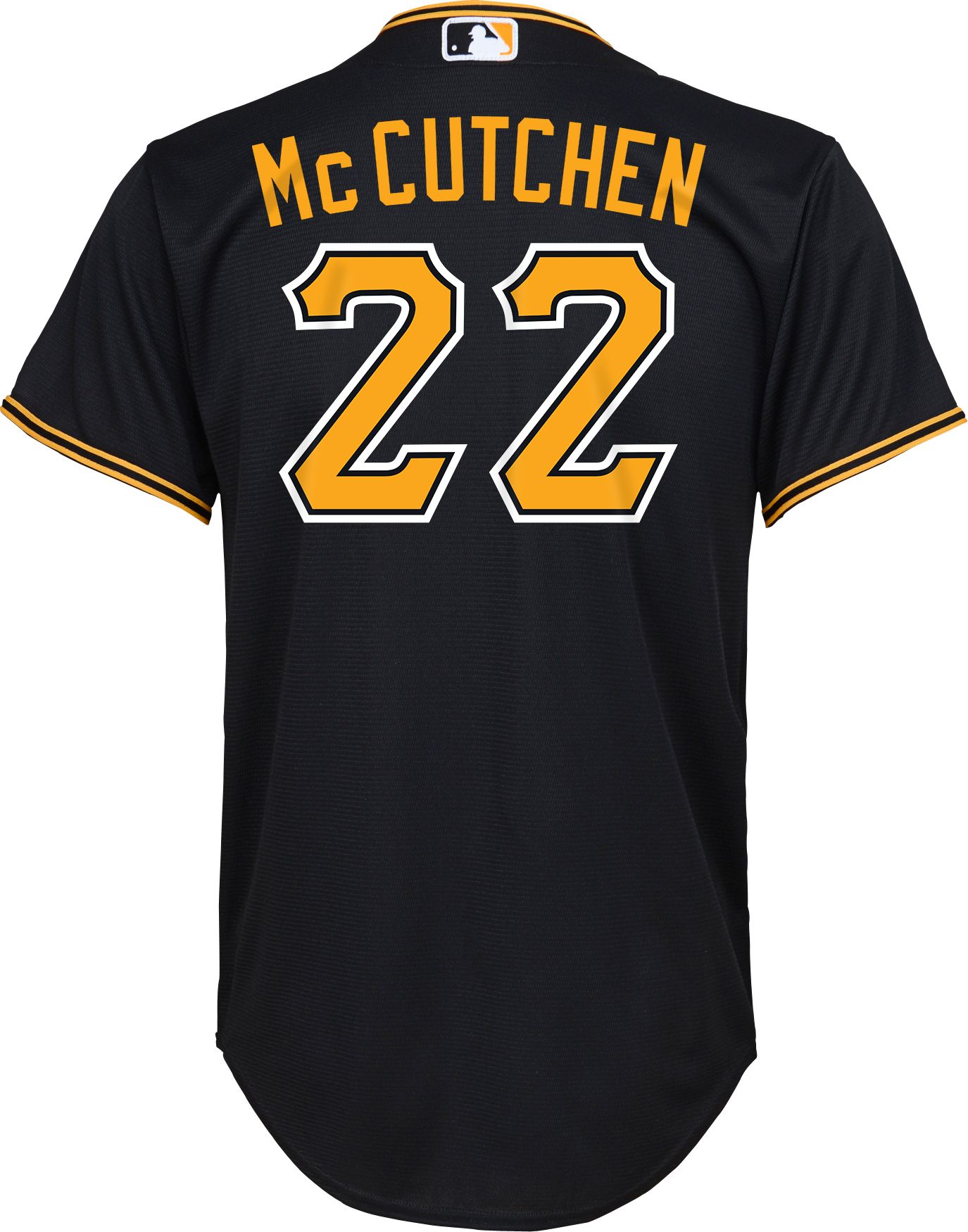 Nike Youth Pittsburgh Pirates Andrew McCutchen #22 Black Alternate Cool Base Jersey product image