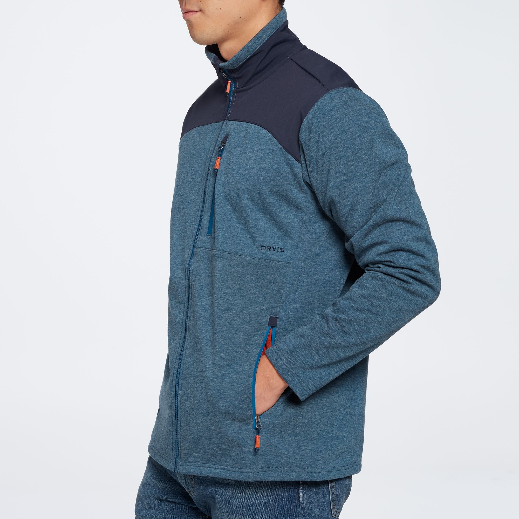 Orvis Men's Hybrid 2.0 Wool Fleece Jacket product image
