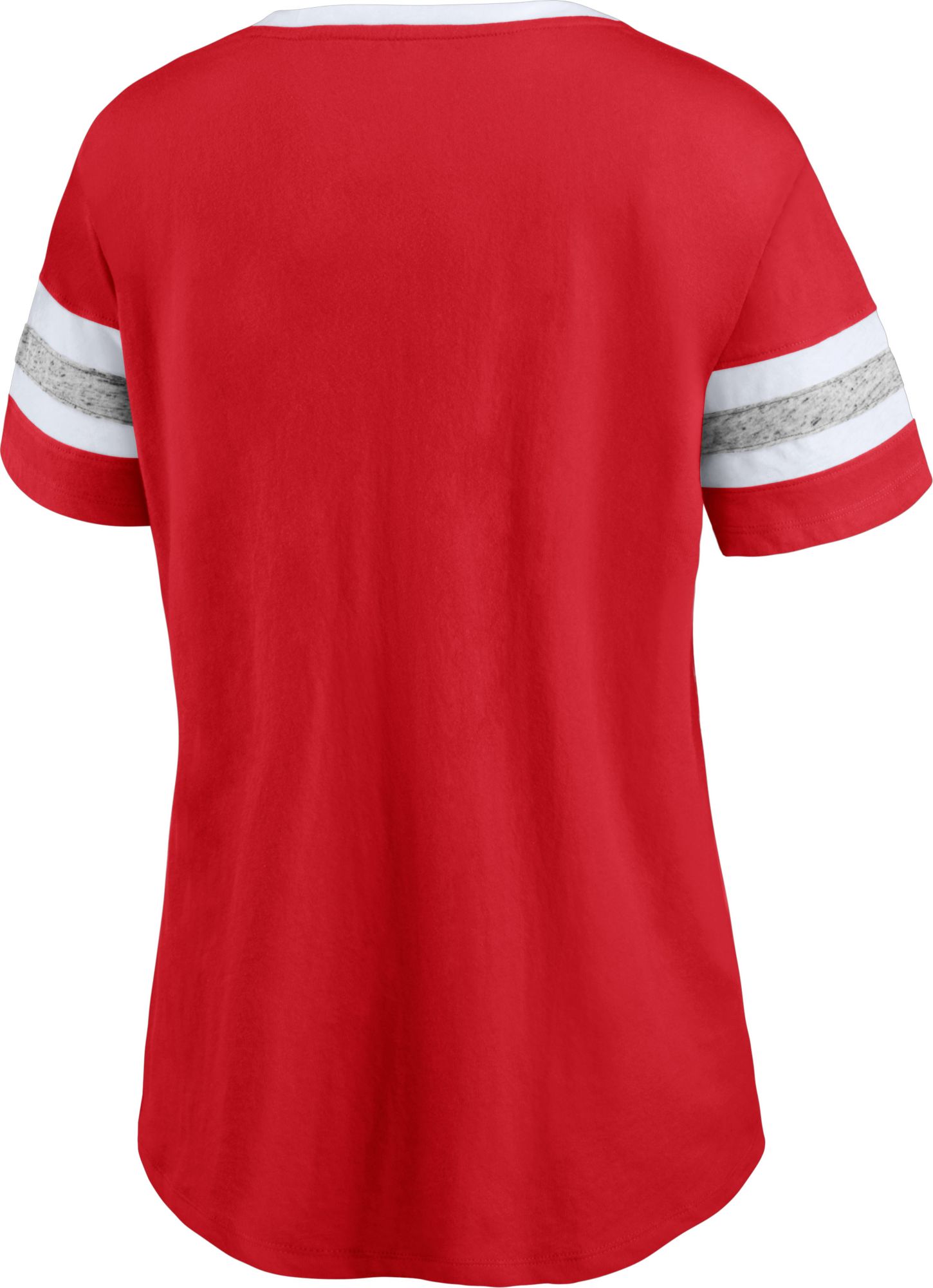NCAA Women's Wisconsin Badgers Red Crew T-Shirt product image