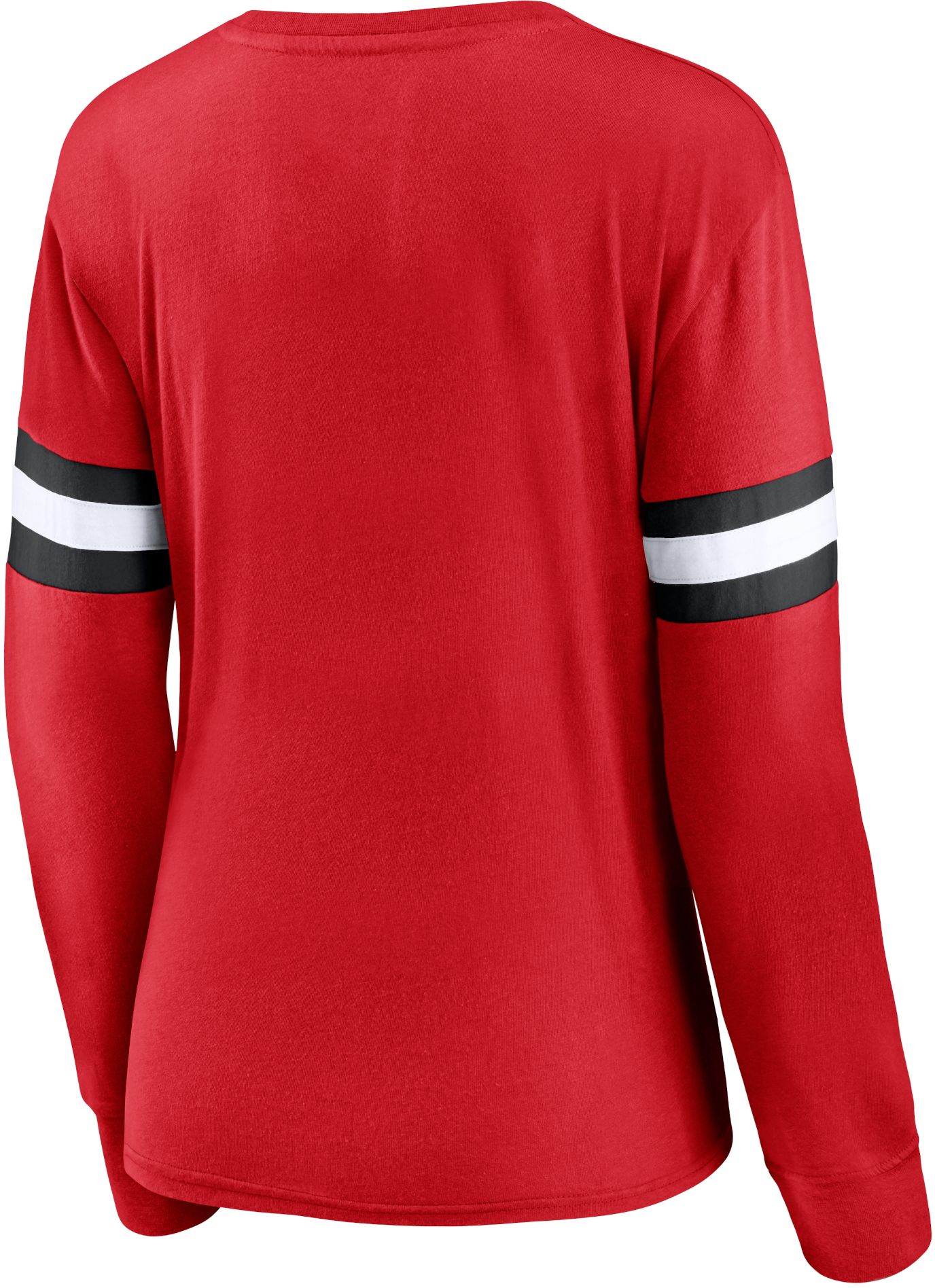 NHL Women's Chicago Blackhawks Fashion Red V-Neck T-Shirt product image