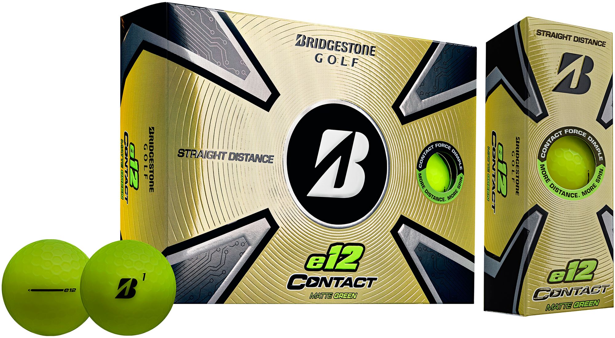 Bridgestone 2023 e12 Contact Matte Golf Balls product image