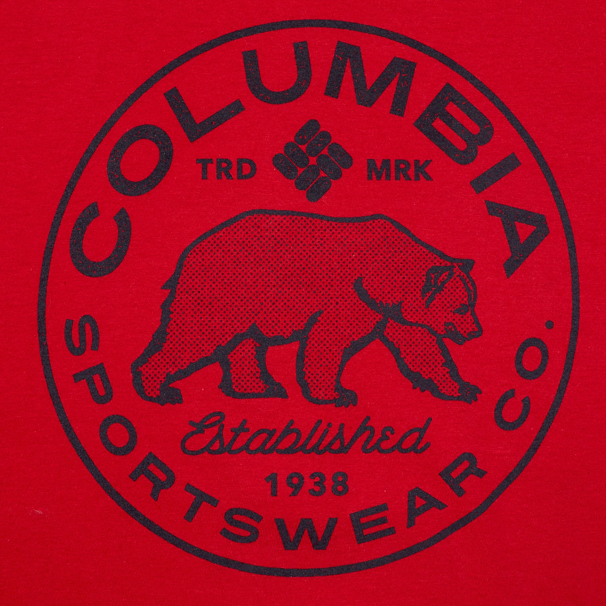 columbia bear t shirt