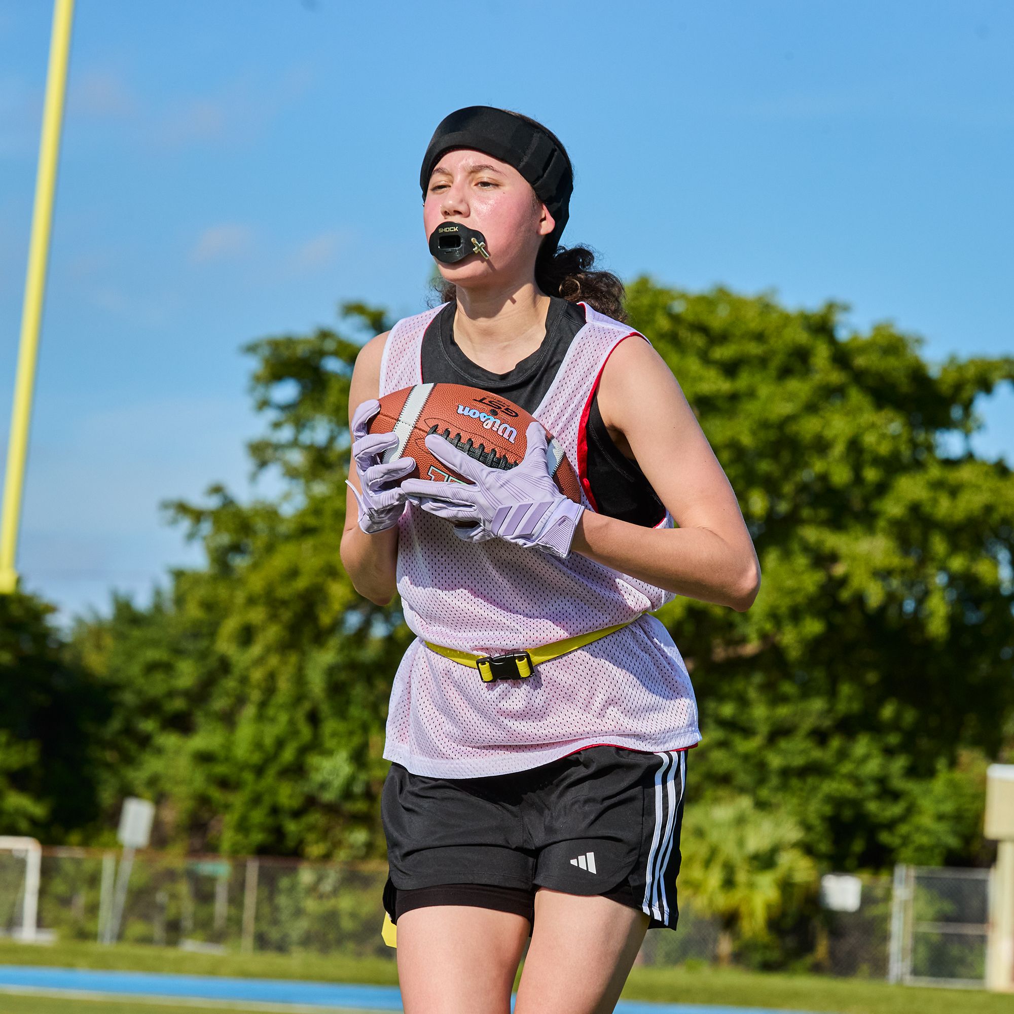 Shock Doctor 3D Gold Cross Max Airflow Mouthguard product image