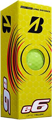 Bridgestone 2023 e6 Soft Yellow Golf Balls product image