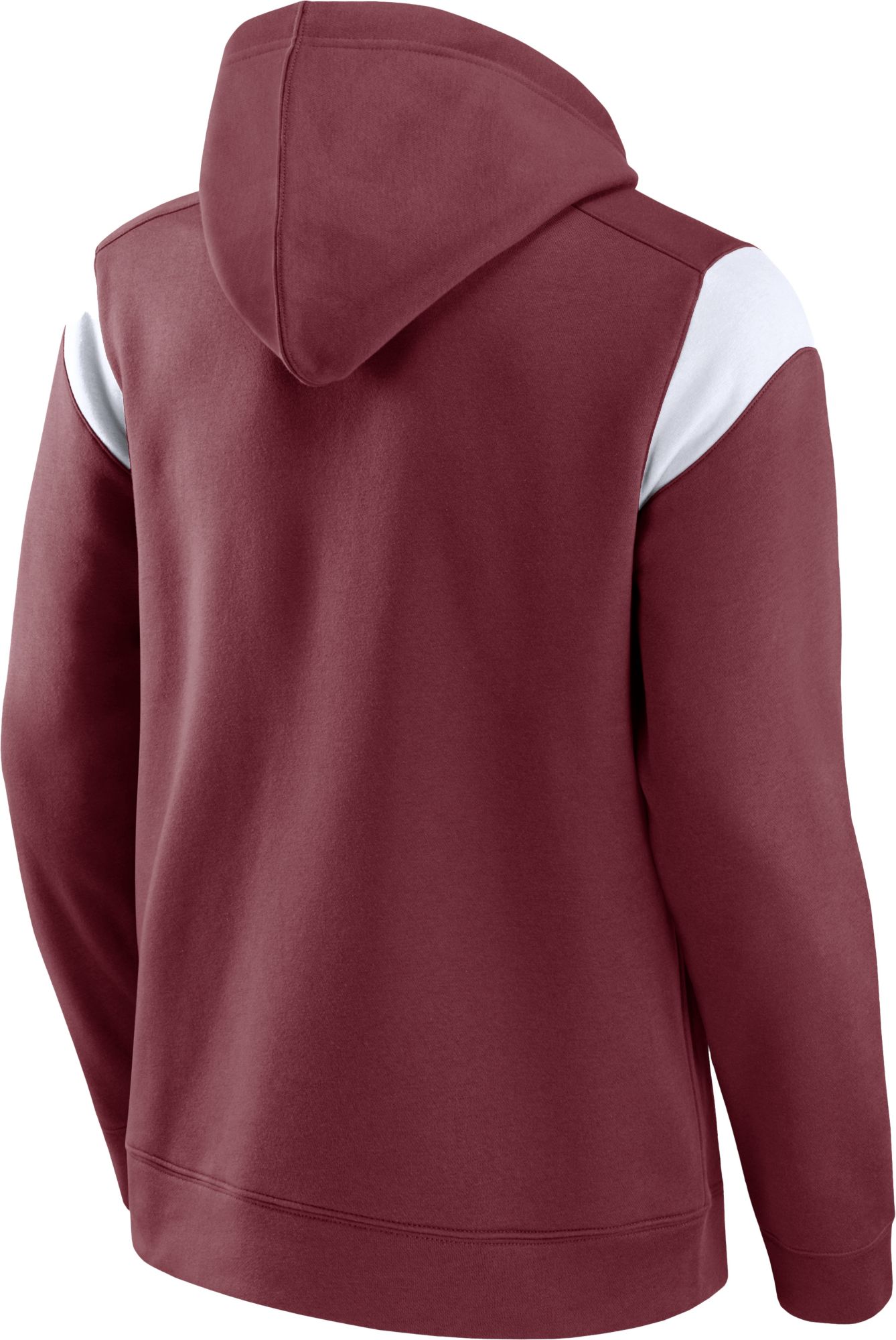 NCAA Men's Texas A&M Aggies Maroon Colorblock Pullover Hoodie