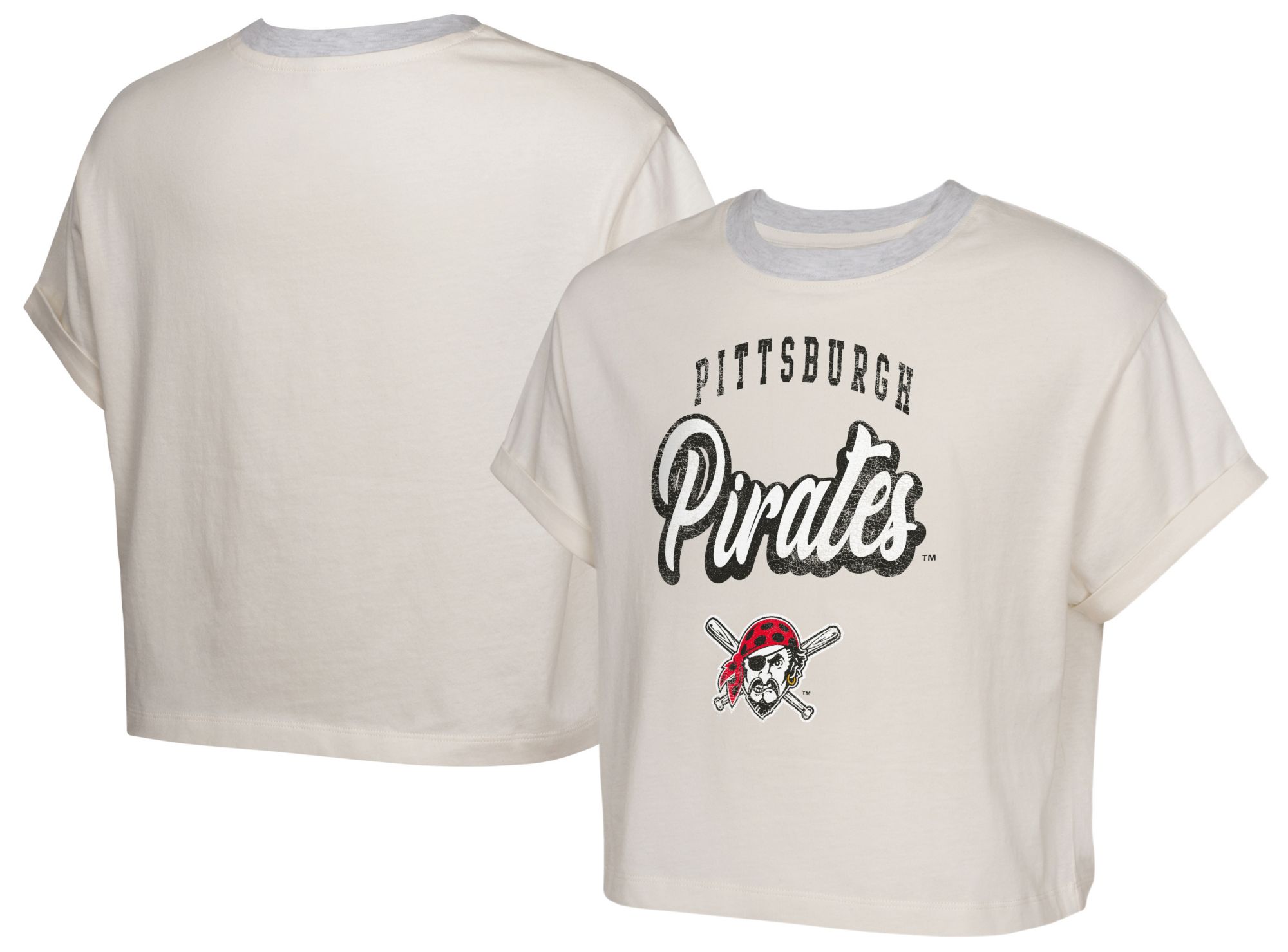 MLB Girls' Pittsburgh Pirates Off-White City Pennant T-Shirt product image
