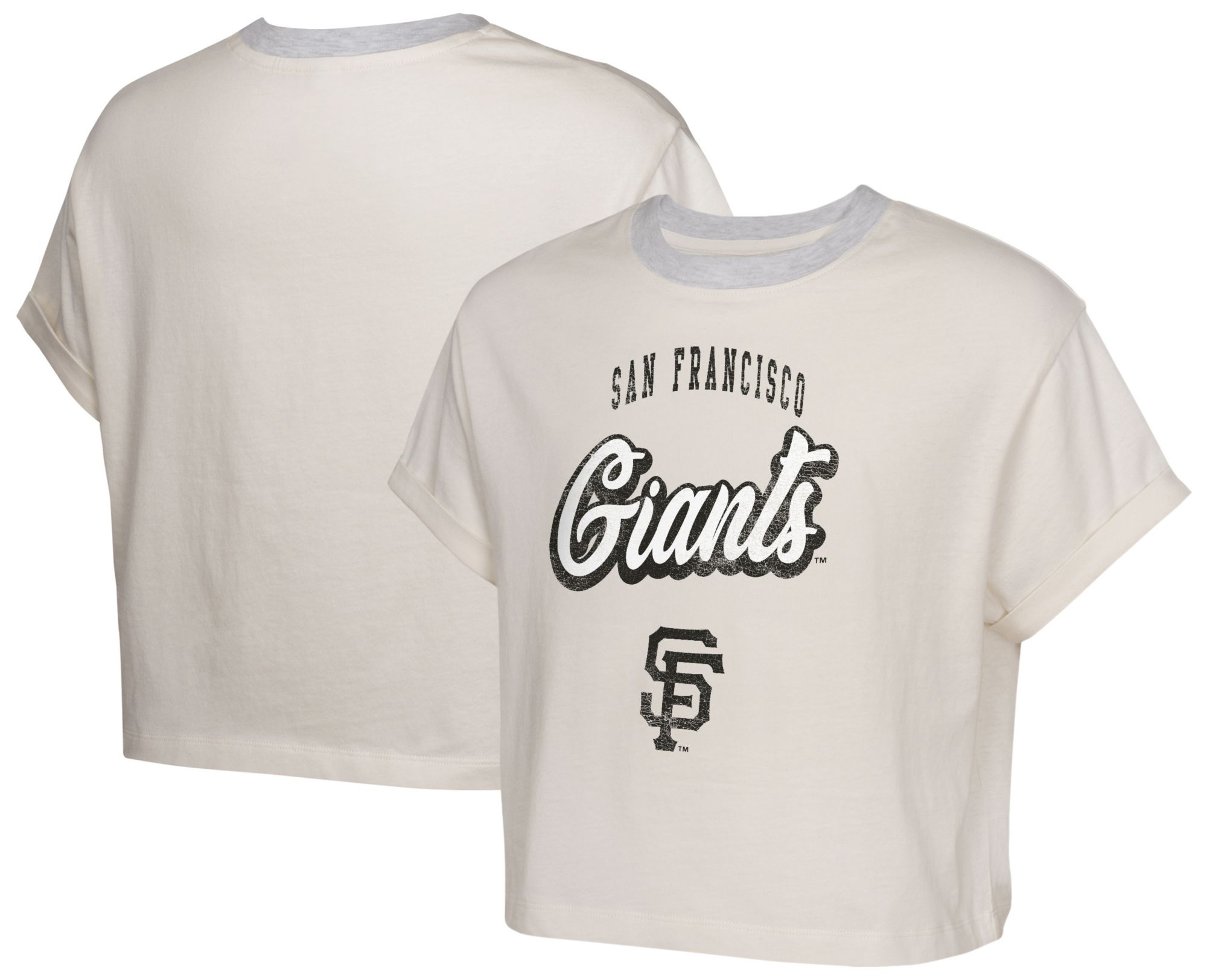 MLB Girls' San Francisco Giants Off-White City Pennant T-Shirt product image