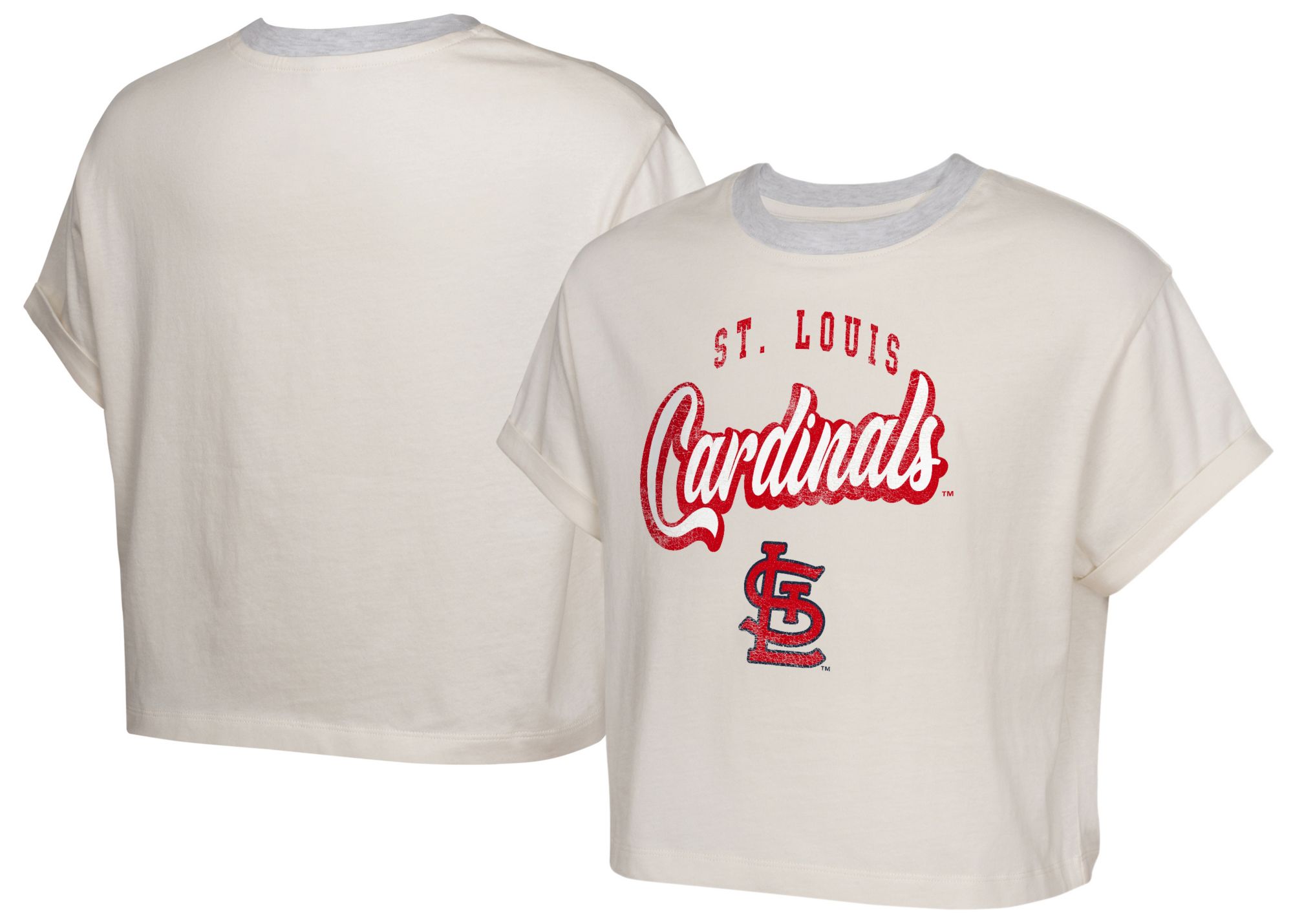MLB Girls' St. Louis Cardinals Off-White City Pennant T-Shirt product image