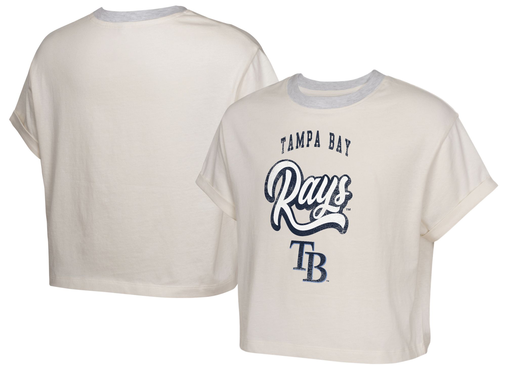 MLB Girls' Tampa Bay Rays Off-White City Pennant T-Shirt product image
