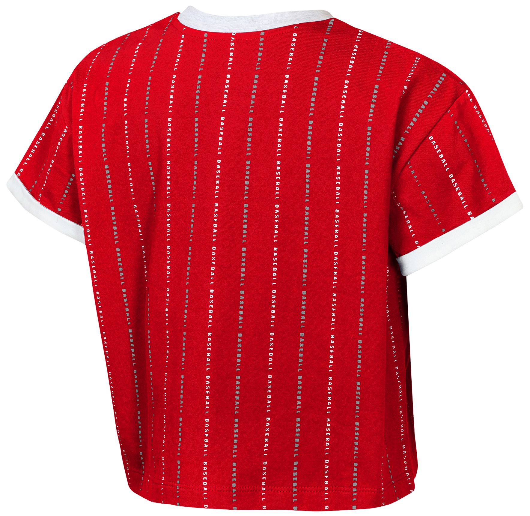 MLB Team Apparel Girls' Cincinnati Reds Red Keeper T-Shirt product image