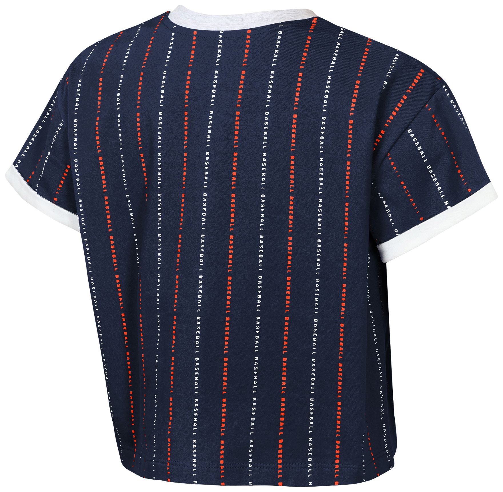 MLB Team Apparel Girls' Detroit Tigers Navy Keeper T-Shirt product image