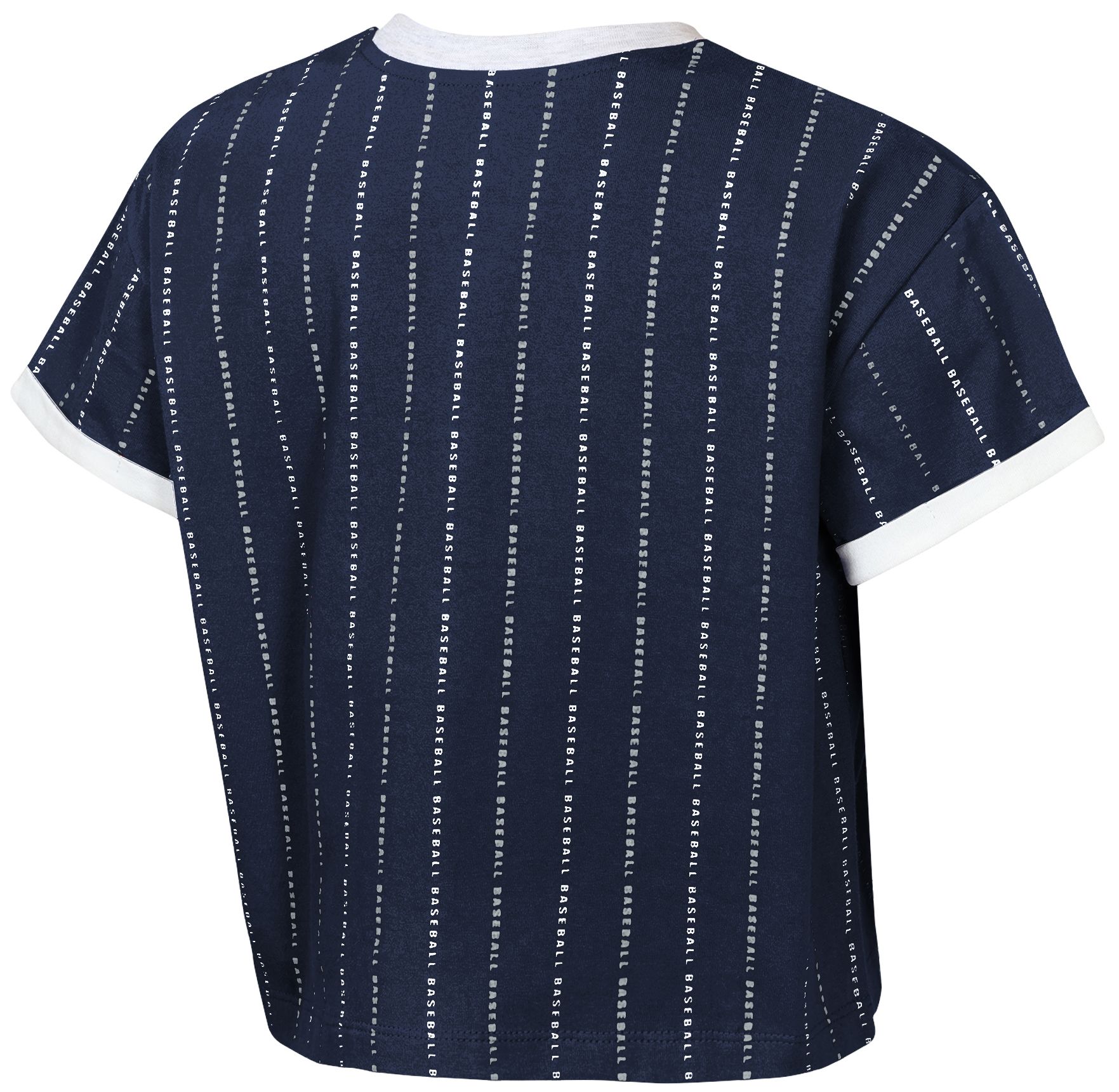 MLB Team Apparel Girls' New York Yankees Navy Keeper T-Shirt product image