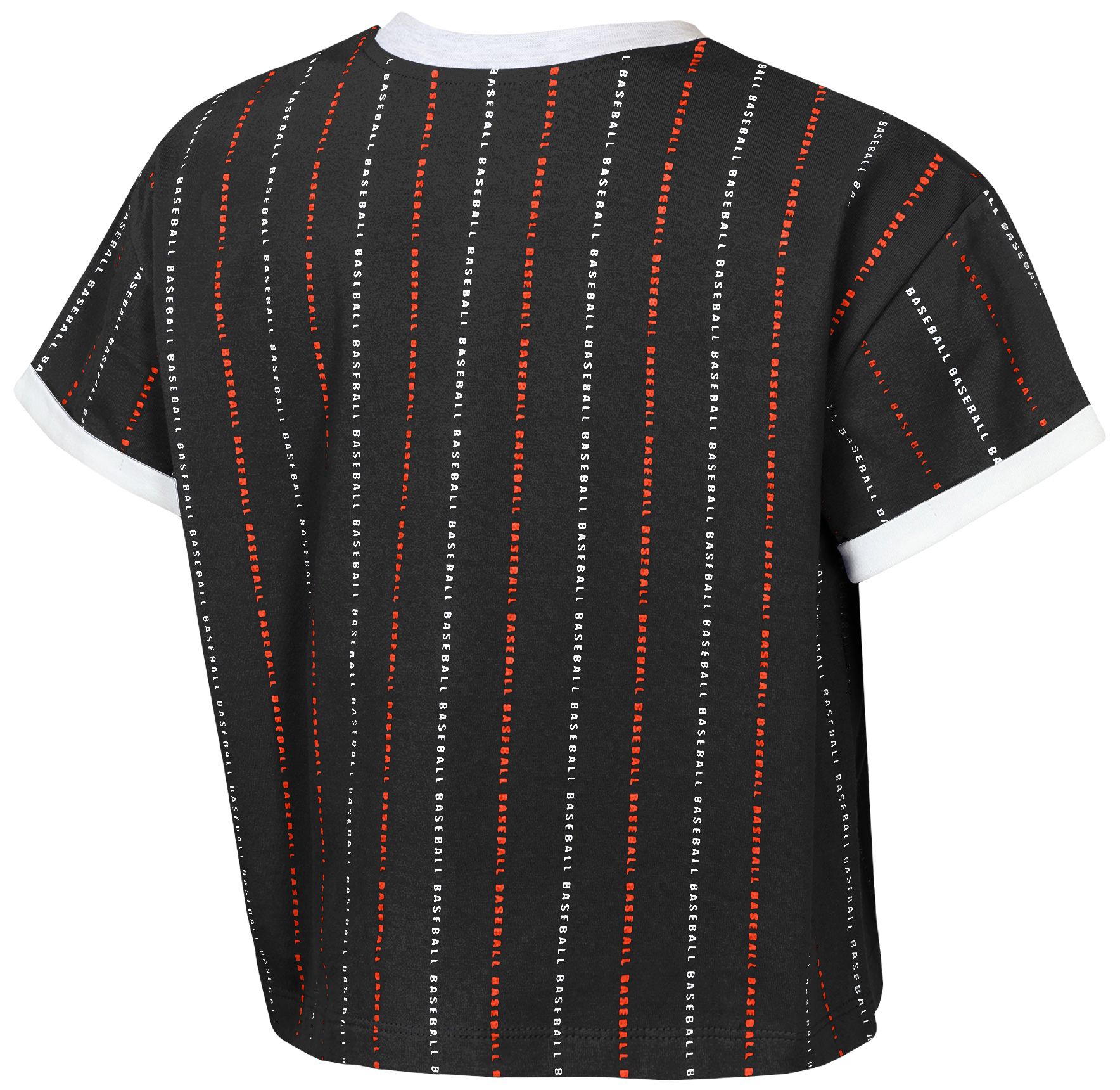 MLB Team Apparel Girls' San Francisco Giants Black Keeper T-Shirt product image