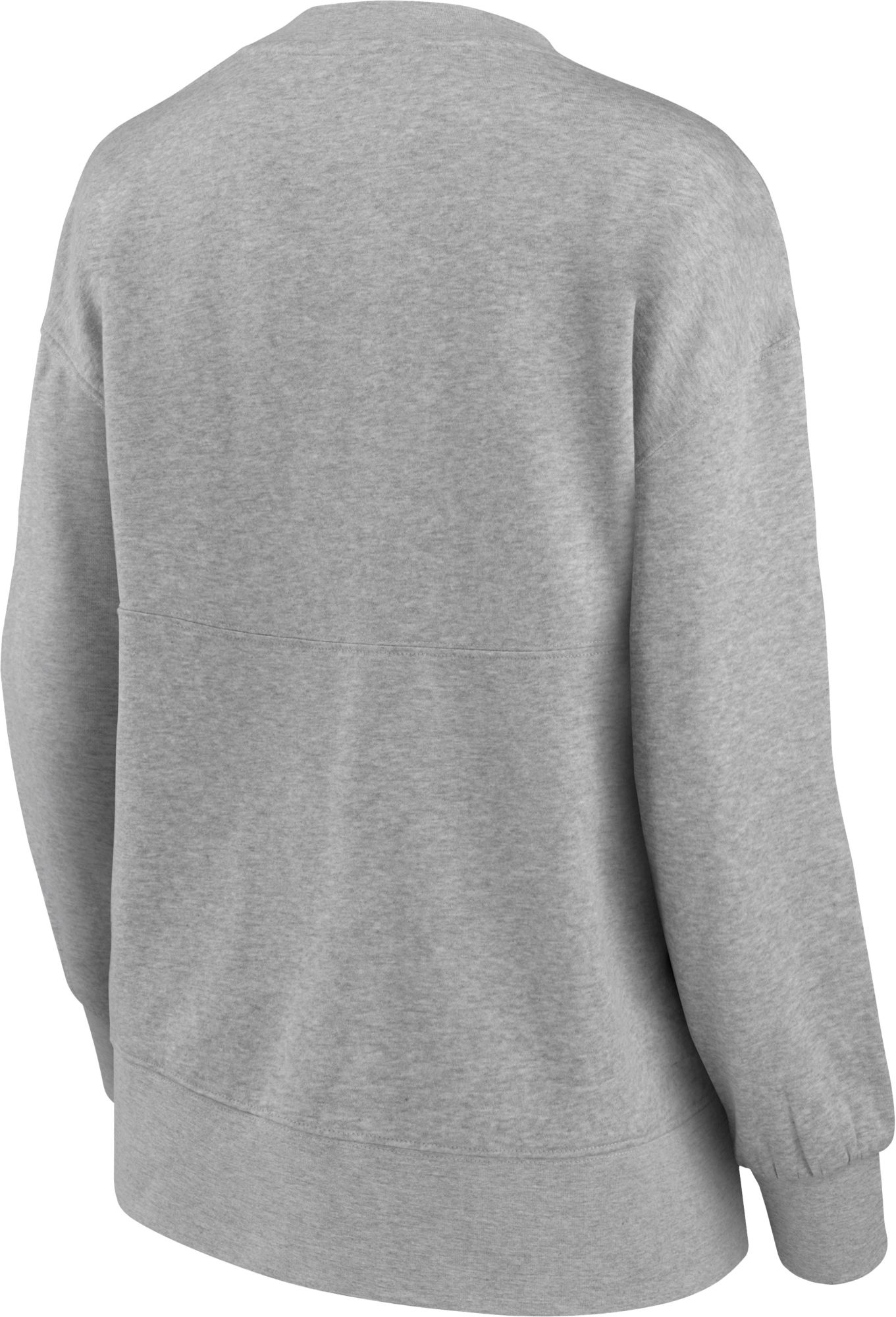 NCAA Women's Minnesota Golden Gophers Grey Fleece Pullover Crewneck Sweater