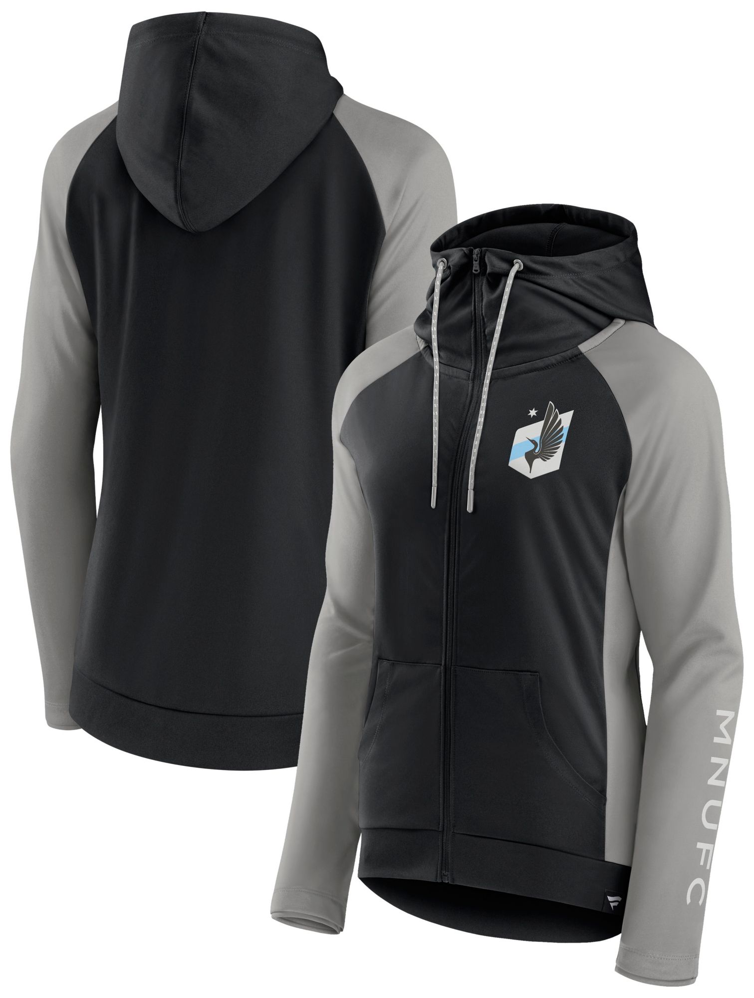 MLS Women's Minnesota United FC  Iconic Black Pullover Hoodie product image