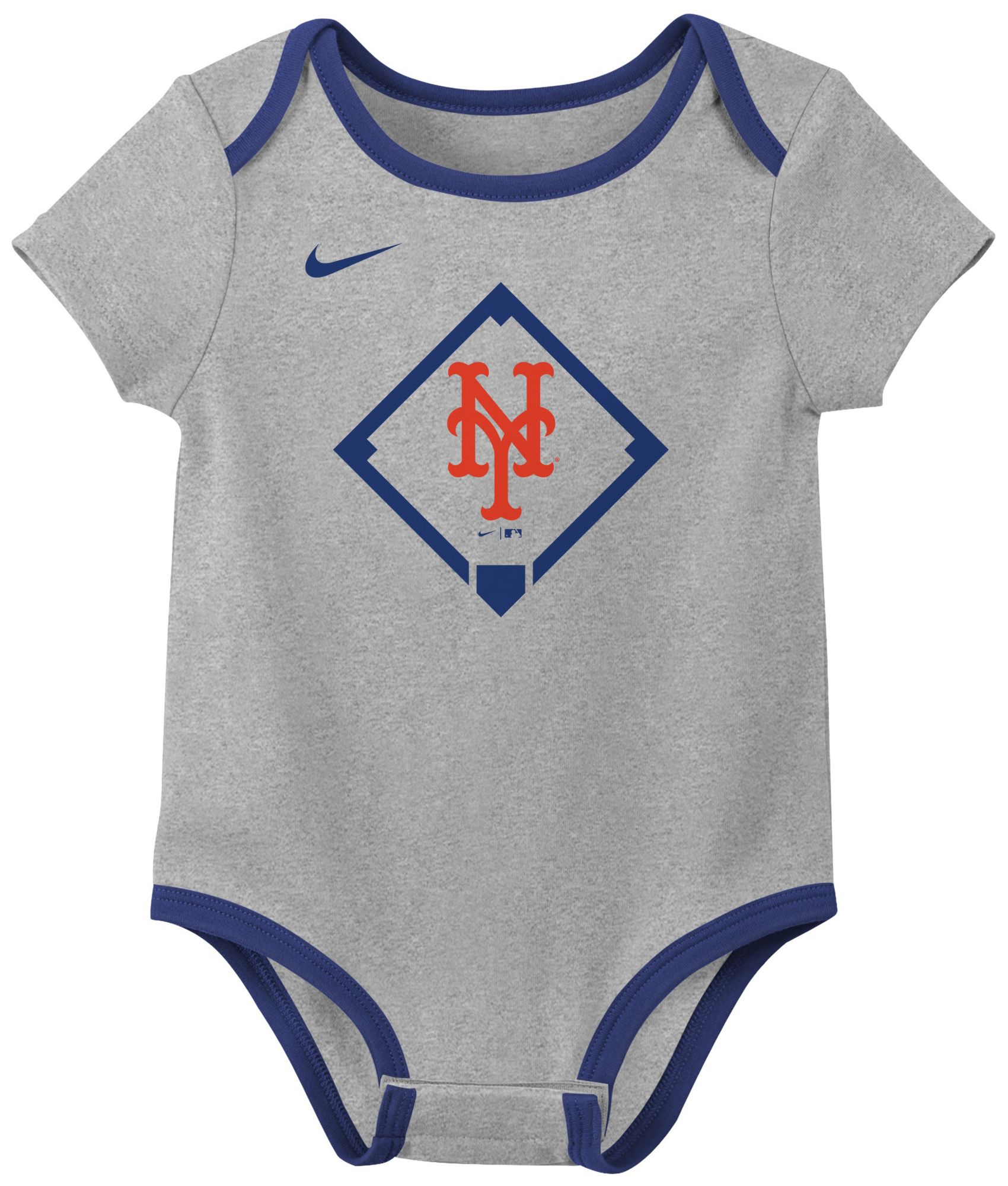 Nike Infant New York Mets Assorted Team Colors 3 Pack  Creeper Set product image