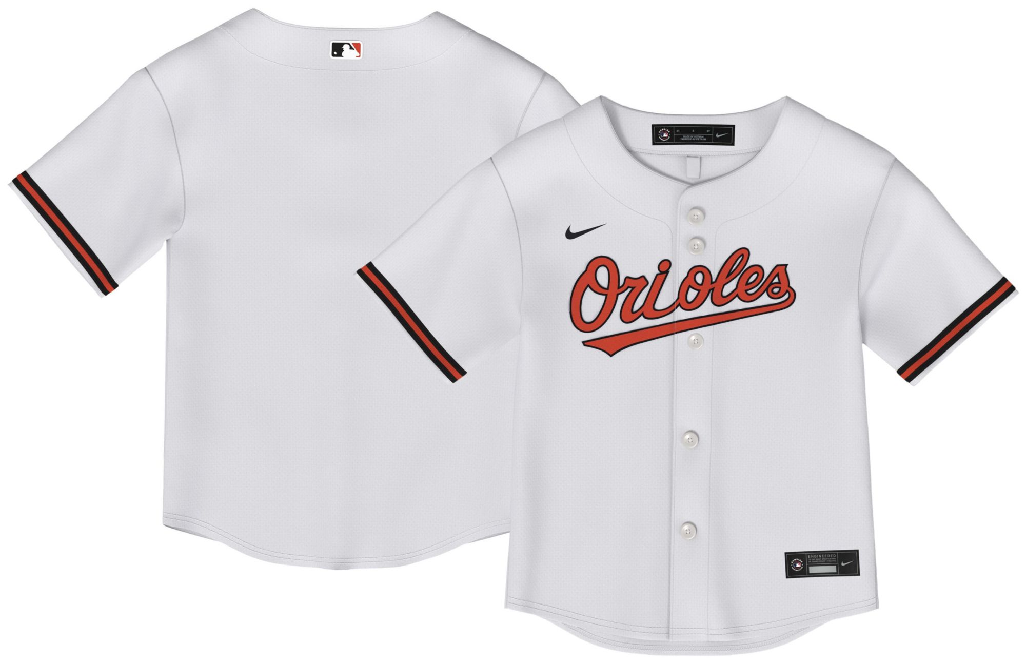 Nike Infant Baltimore Orioles White Replica Jersey product image