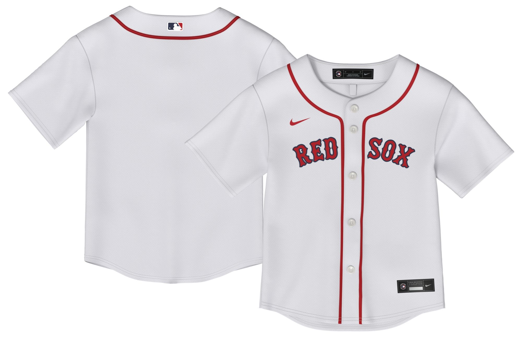 Nike Infant Boston Red Sox White Replica Jersey product image
