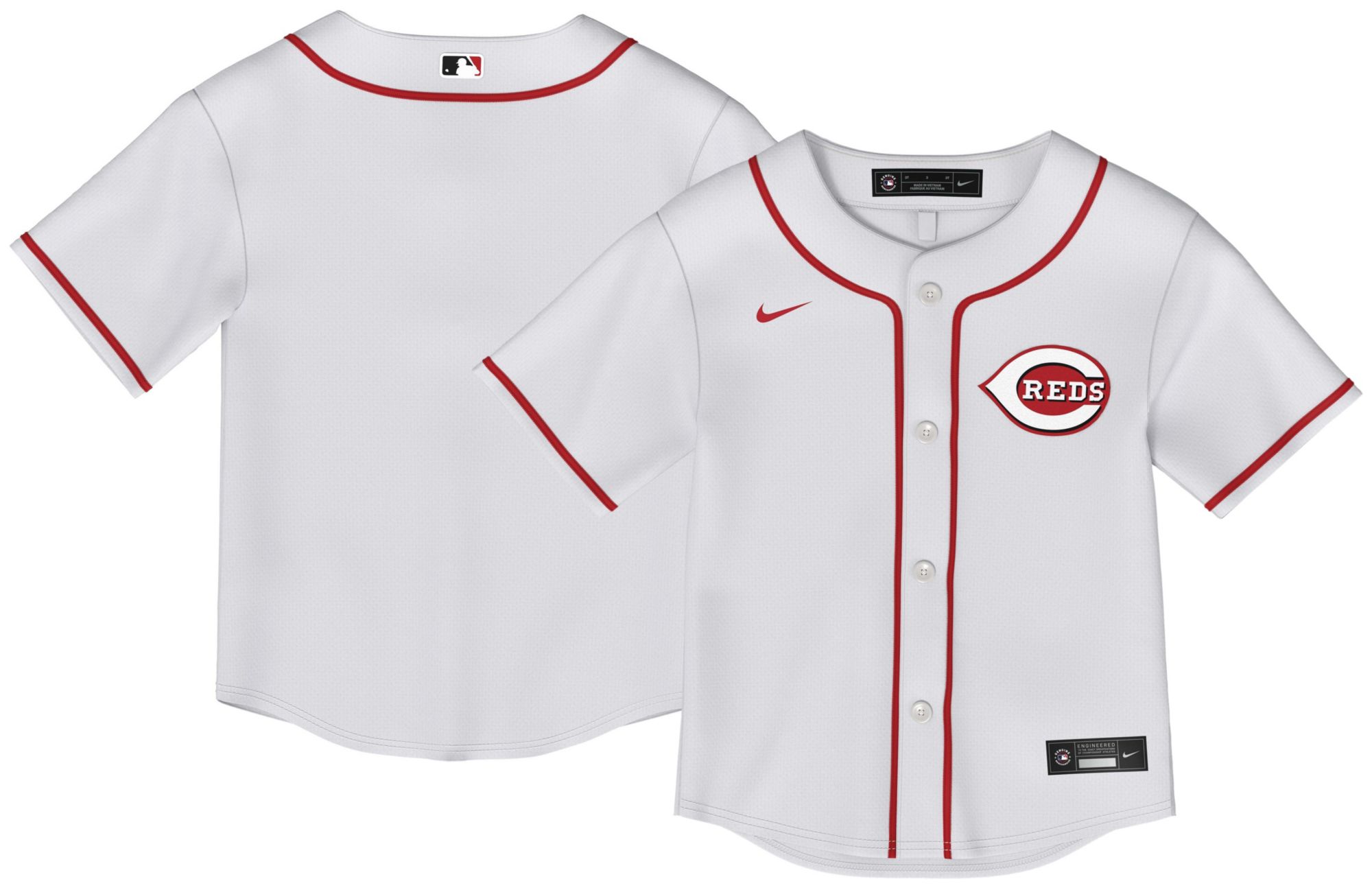 Nike Infant Cincinnati Reds White Replica Jersey product image