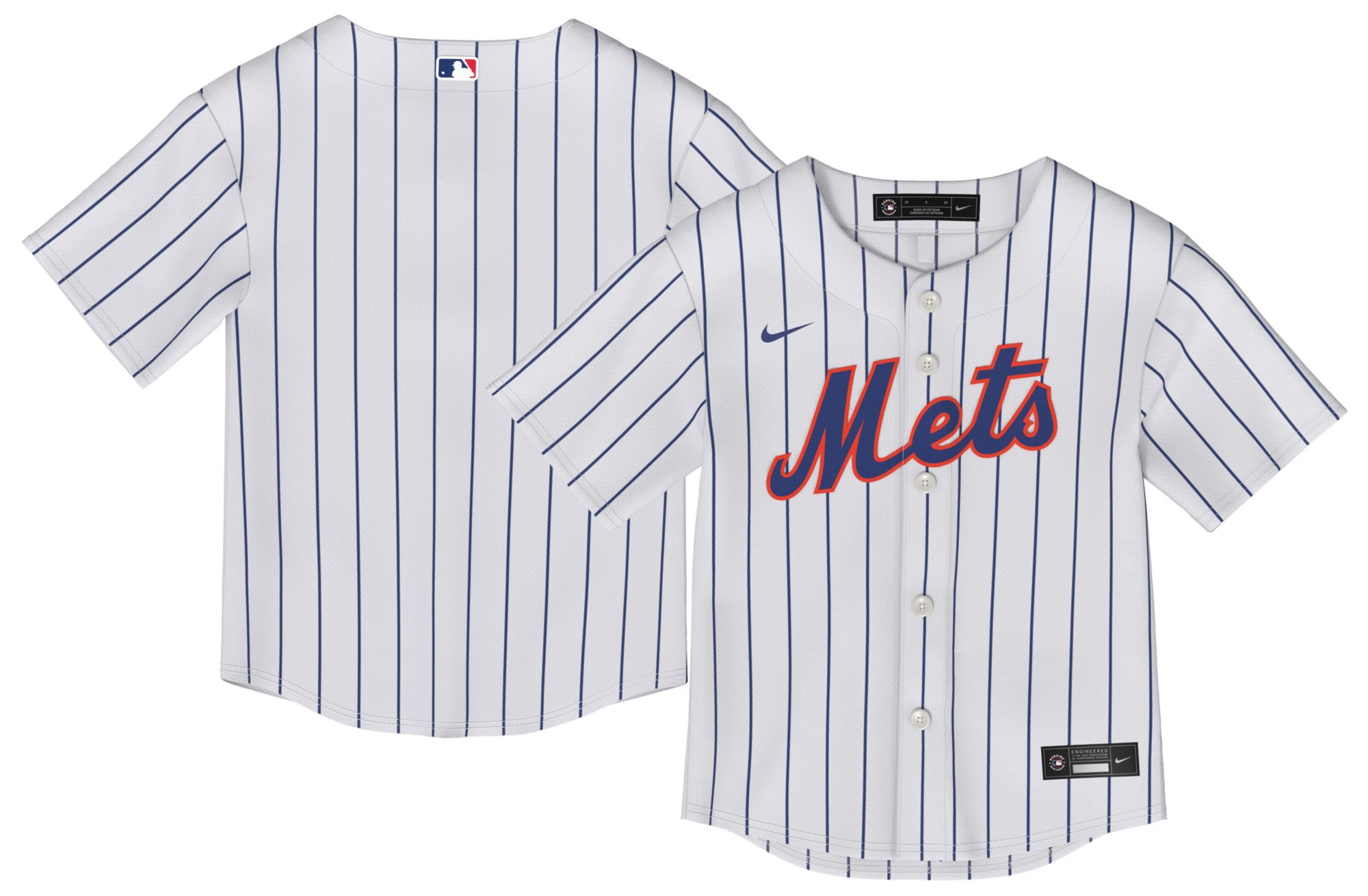 Nike Infant New York Mets White Replica Jersey product image