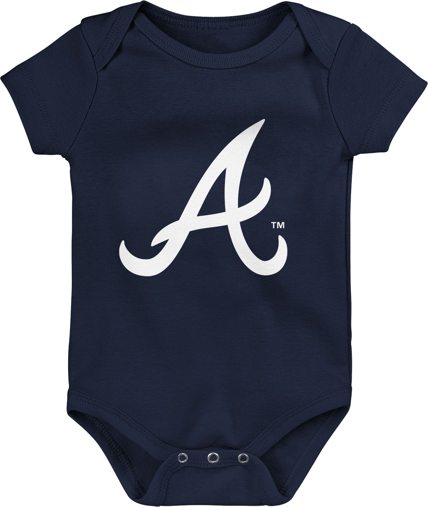 MLB Infant Atlanta Braves 3-Piece Onesie Set product image