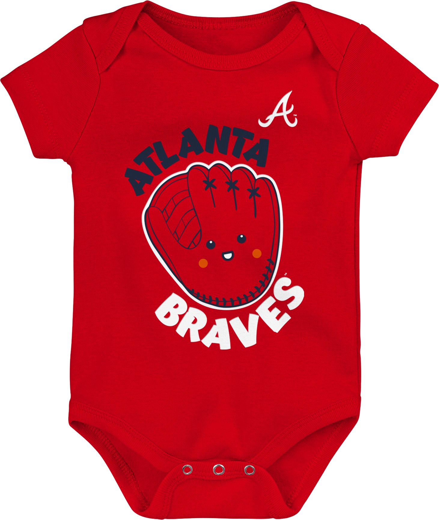 MLB Infant Atlanta Braves 3-Piece Onesie Set product image