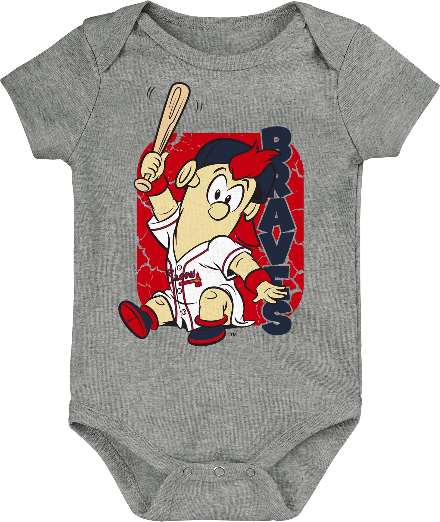 MLB Infant Atlanta Braves 3-Piece Onesie Set product image