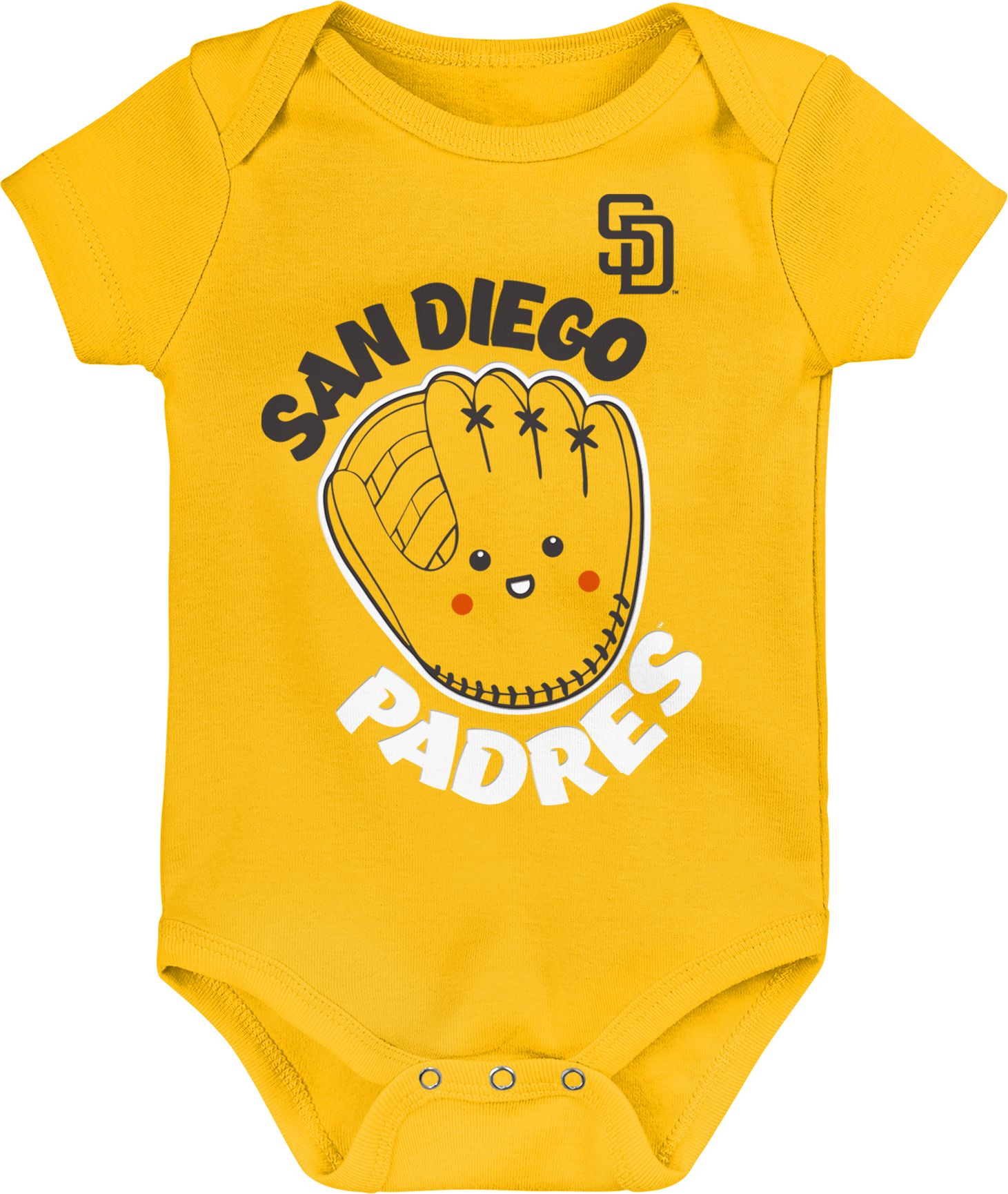 MLB Infant San Diego Padres 3-Piece Onesie Set product image