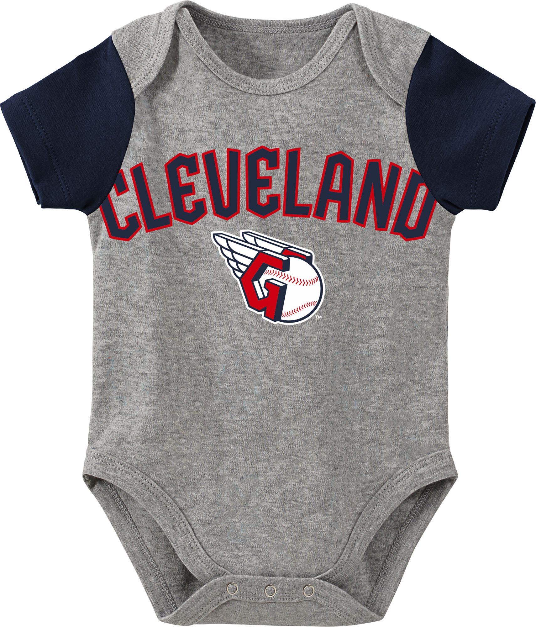 MLB Infant Cleveland Guardians 3-Piece Bib & Bootie Set product image