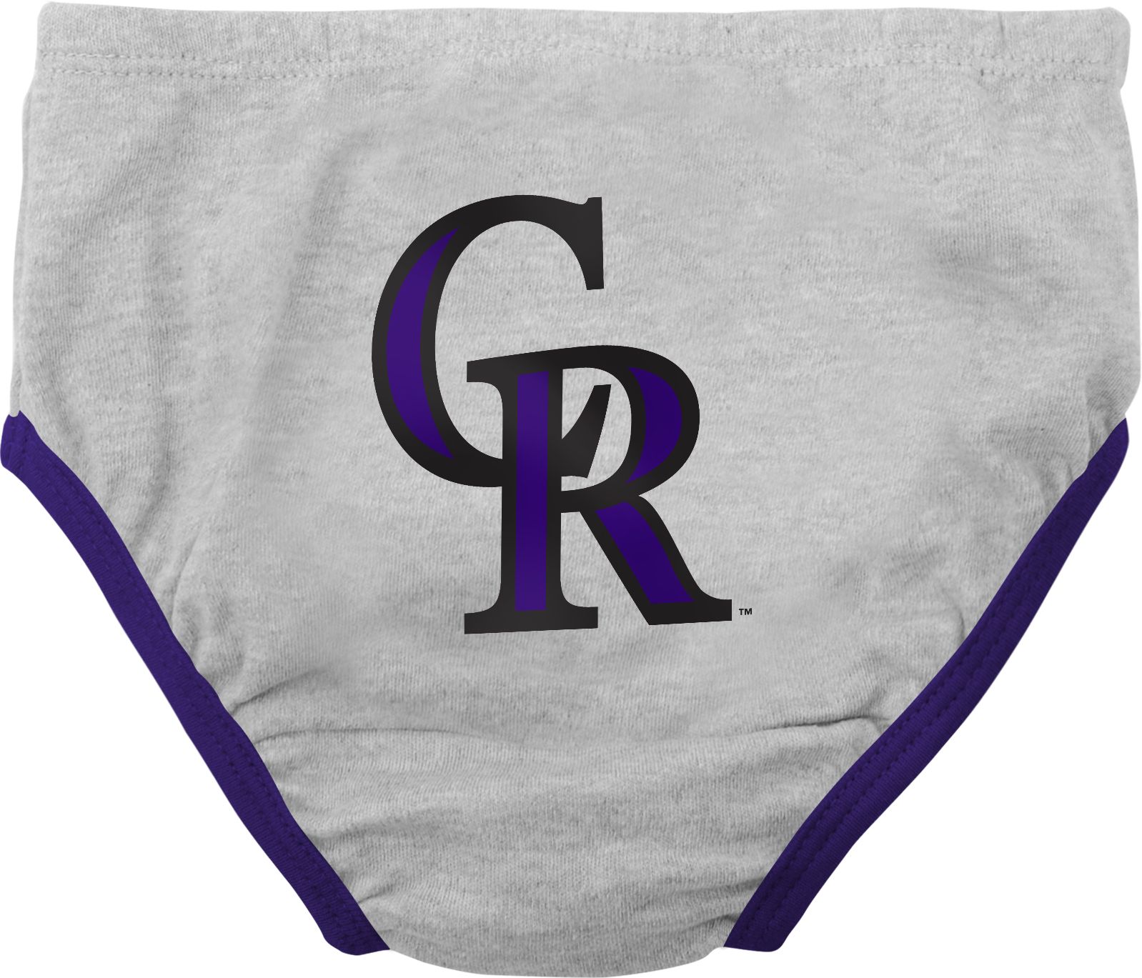 MLB Team Apparel Infant Colorado Rockies Purple Slugger Creeper product image