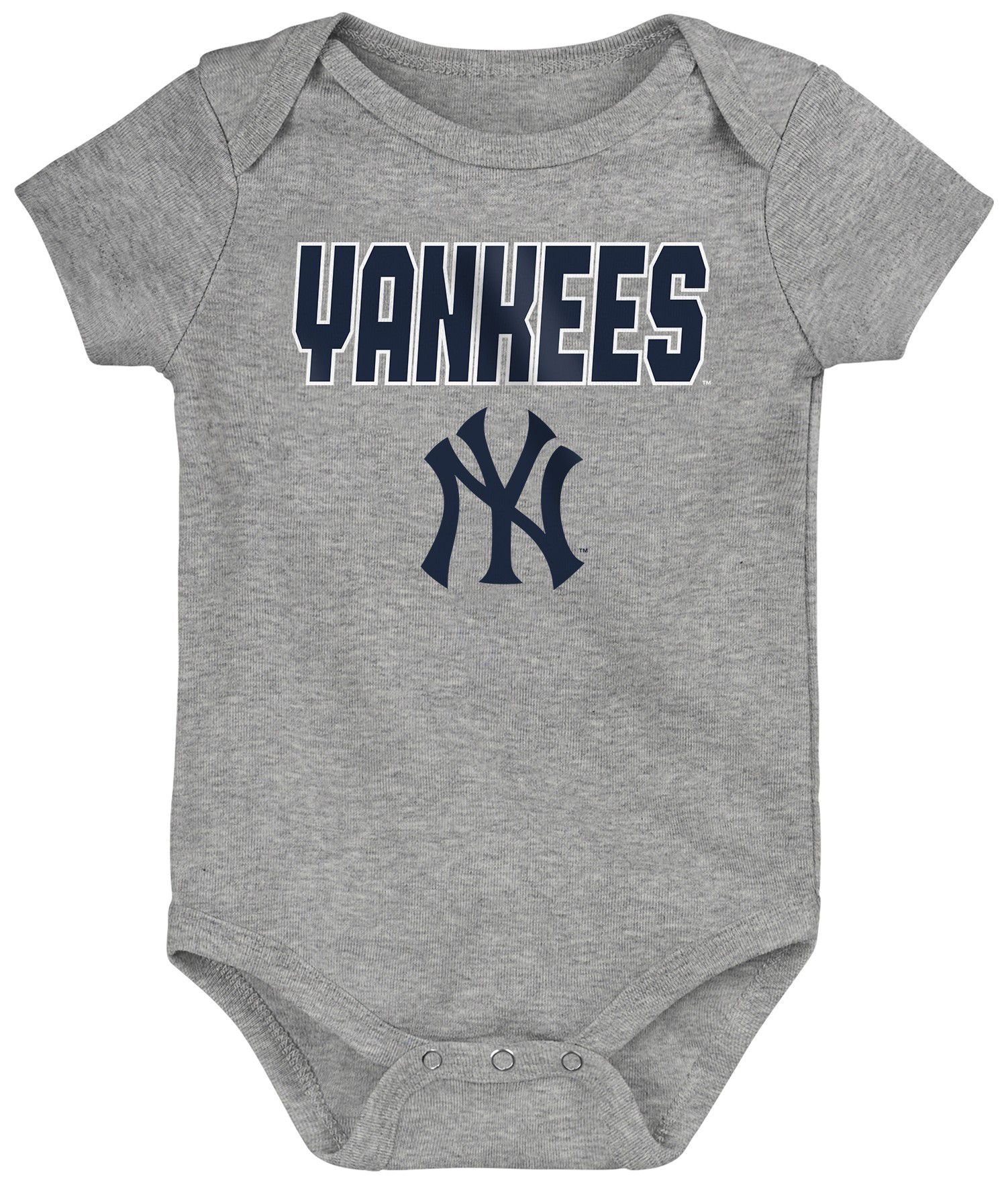 MLB Team Apparel Infant New York Yankees Home Plate 3-Piece Creeper product image