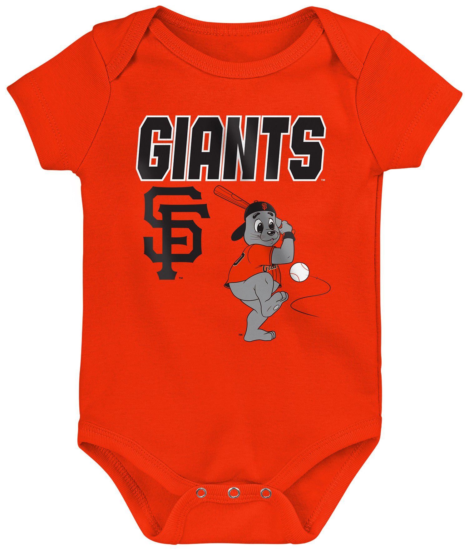 MLB Team Apparel Infant San Francisco Giants Home Plate 3-Piece Creeper product image