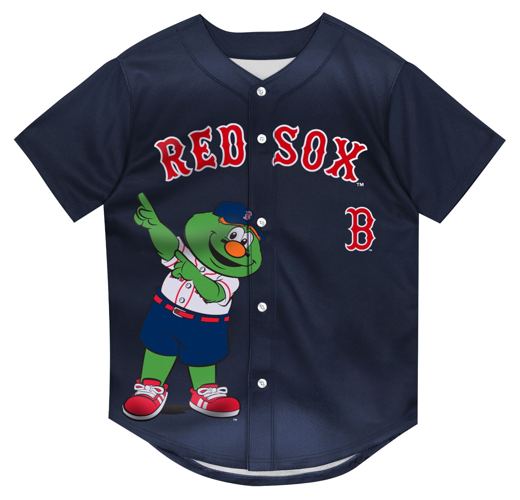 MLB Team Apparel Infant Boston Red Sox Mascot Sublimated Jersey product image