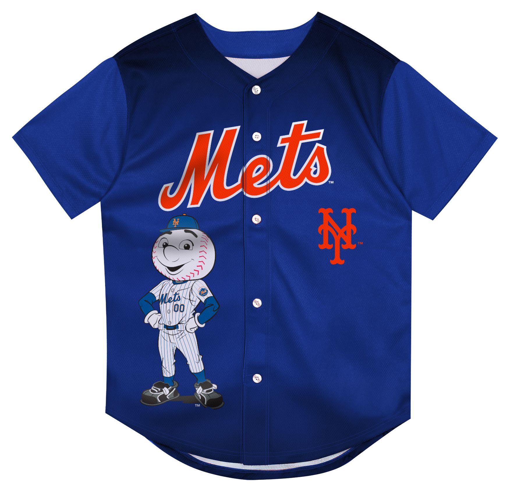 MLB Team Apparel Infant New York Mets Mascot Sublimated Jersey product image