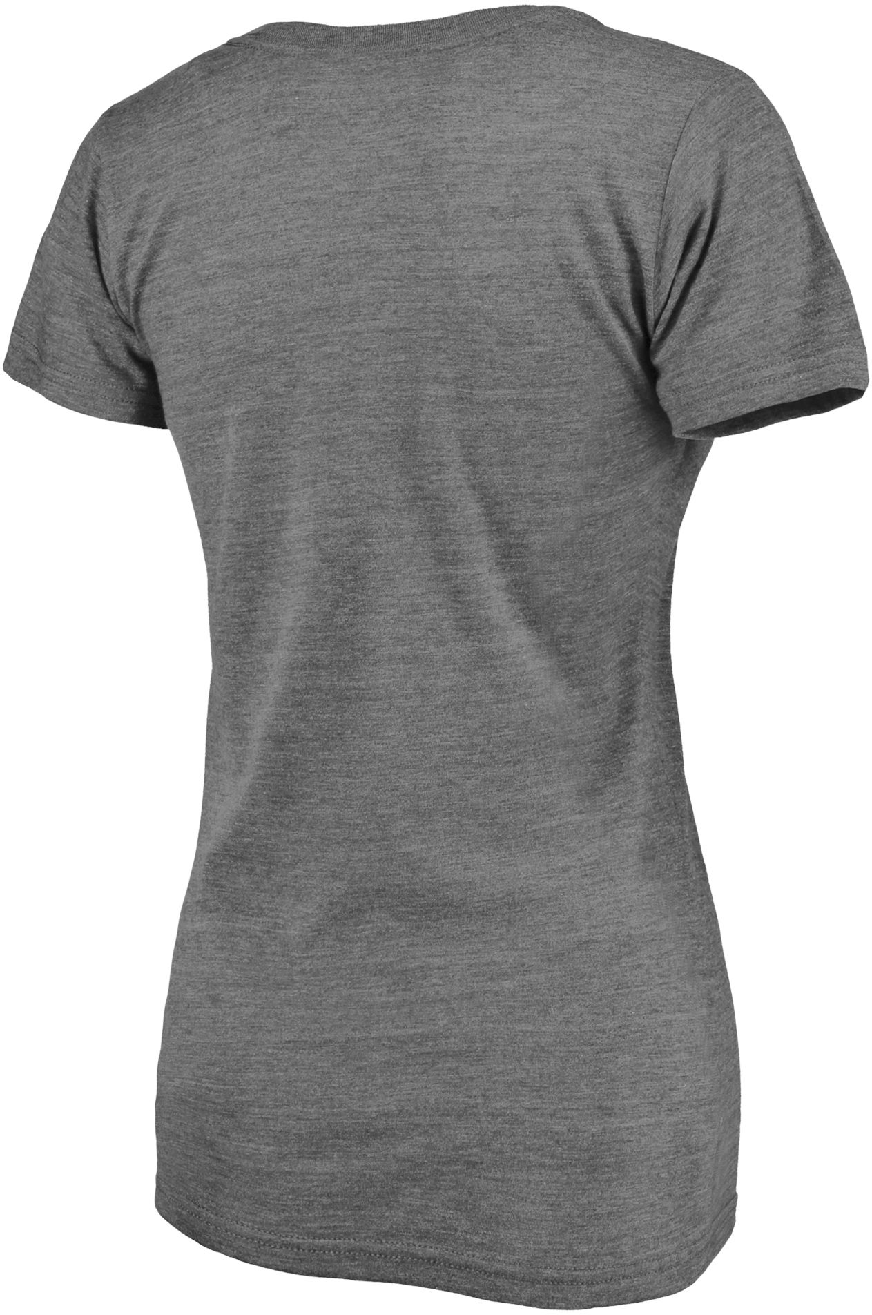 NHL Women's Colorado Avalanche Block Party Grey V-Neck T-Shirt product image