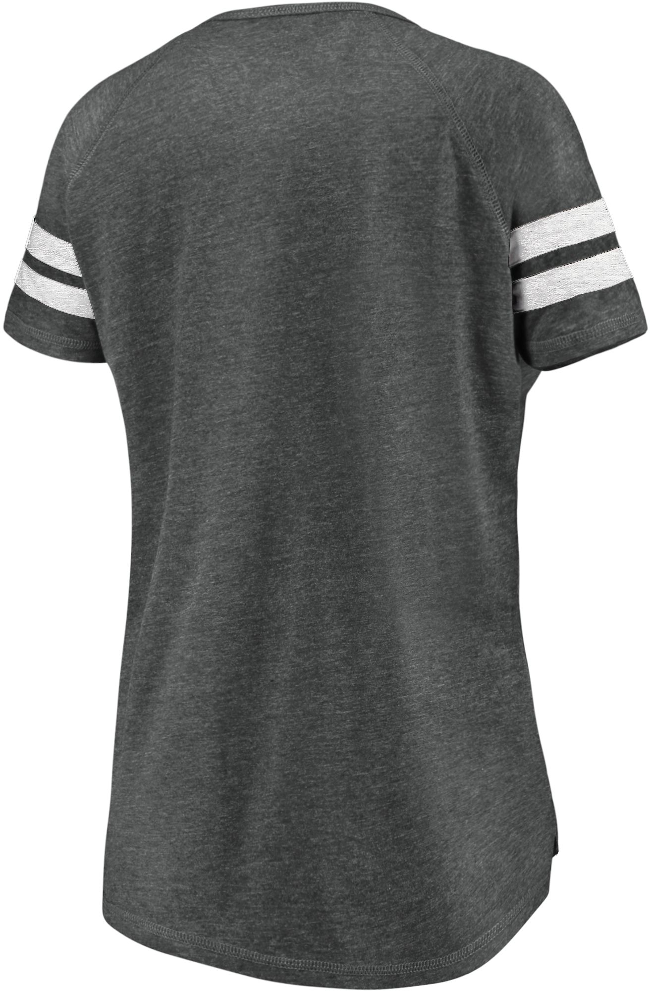 MLS Women's Houston Dynamo Grey Notch Neck T-Shirt product image