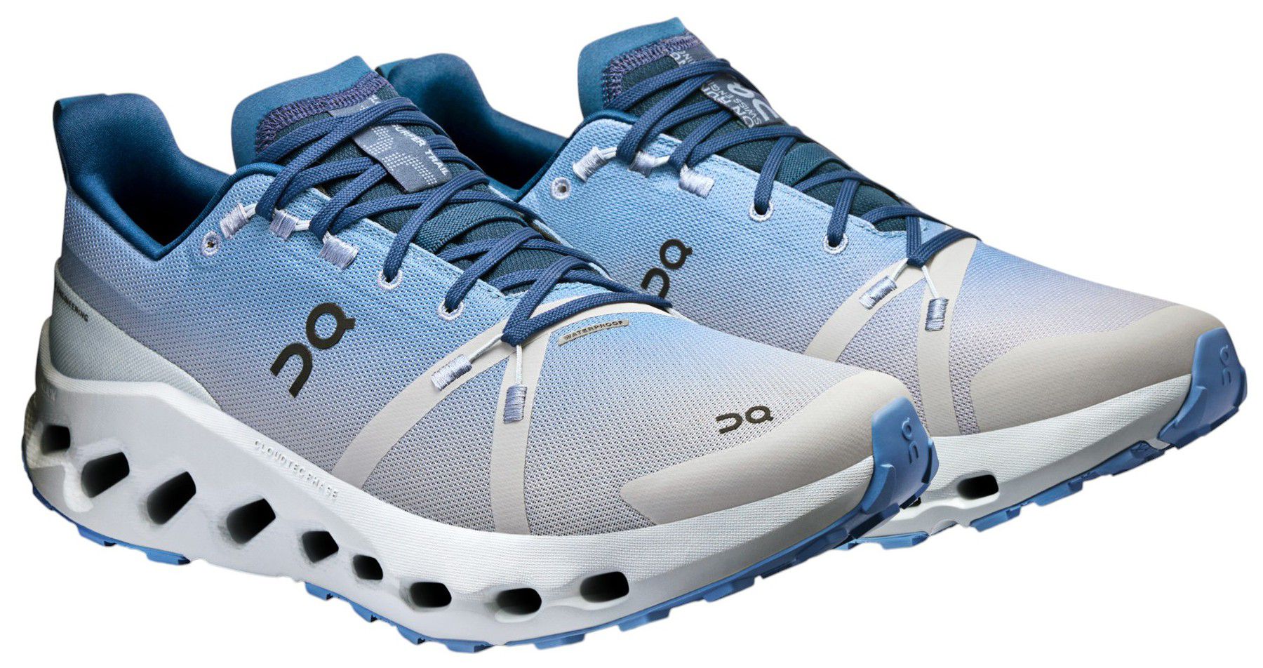 On Men's Cloudsurfer Trail Waterproof Running Shoes product image