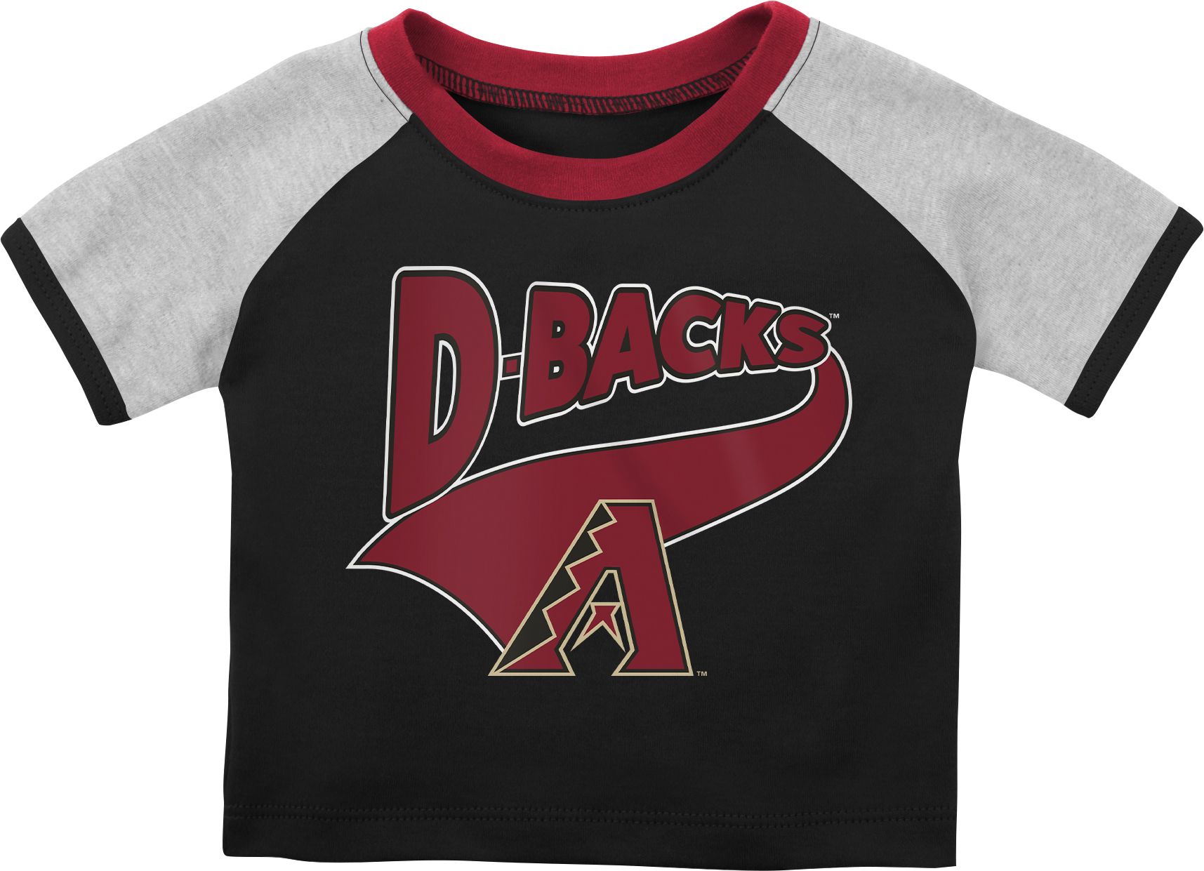 MLB Team Apparel Infant Arizona Diamondbacks Black Slugger Creeper