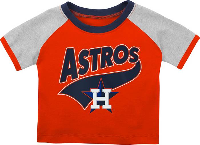MLB Team Apparel Infant Houston Astros Orange Slugger Creeper