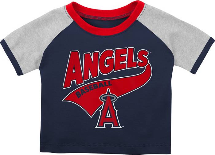 MLB Team Apparel Infant Los Angeles Angels Navy Slugger Creeper