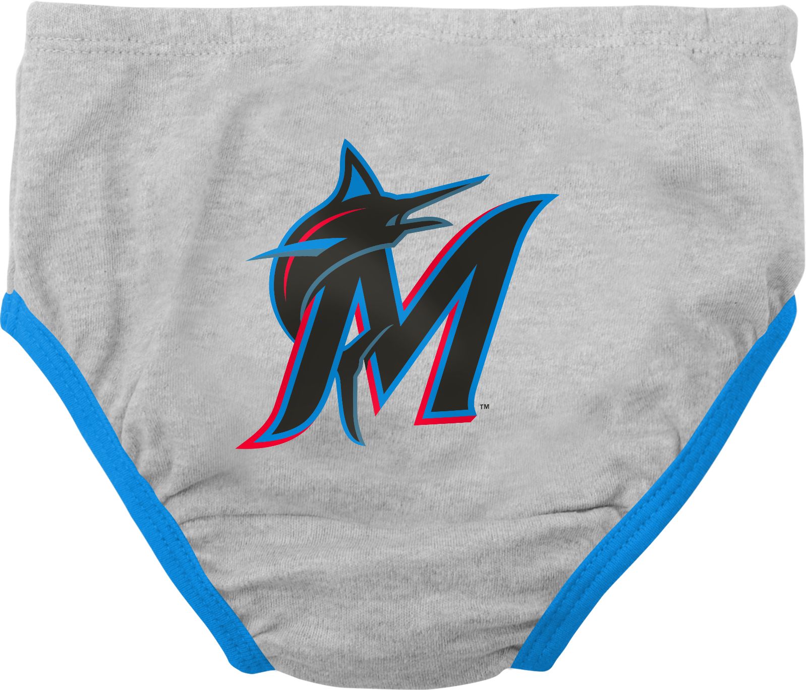 MLB Team Apparel Infant Miami Marlins Blue Slugger Creeper product image